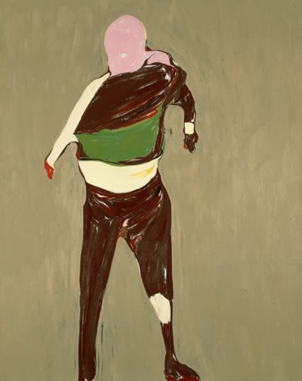 Nicola Tyson, Figure with Arm Extended, 2004