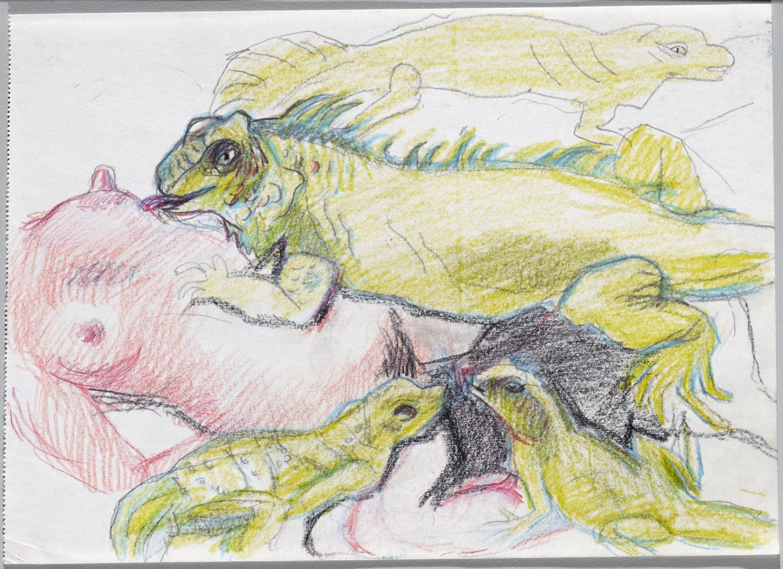Maria Lassnig, Ohne Titel, 1983