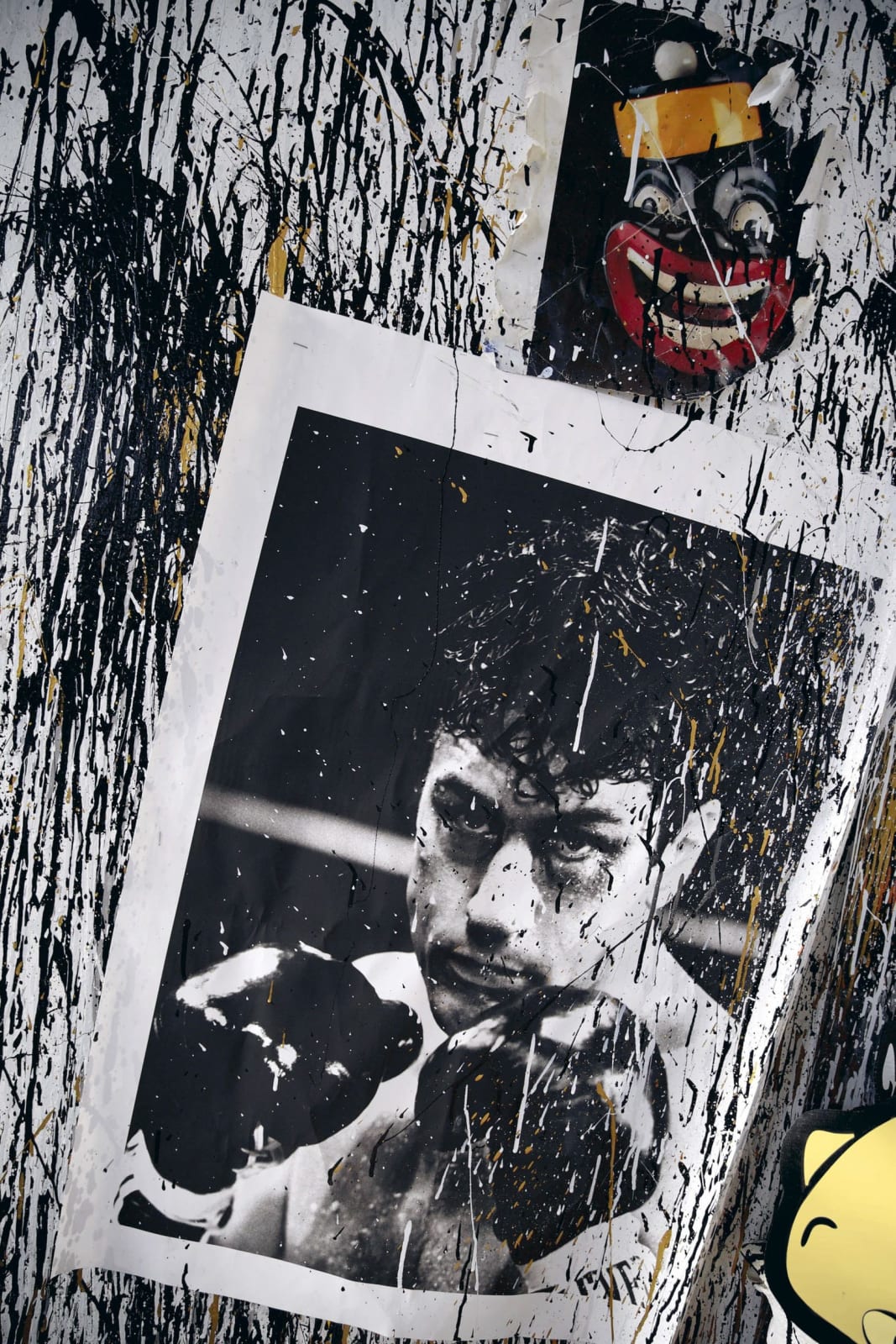 Joyce Pensato, Mr. Moto Joe and de Niro, 2015