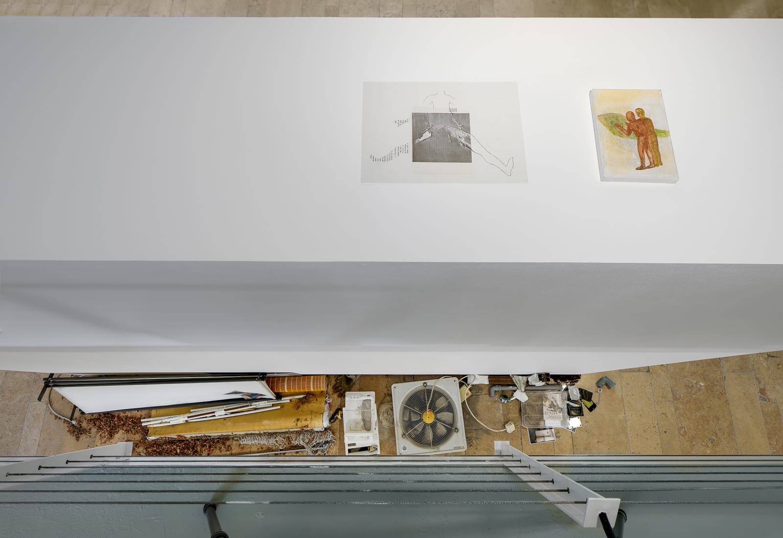 Tolia Astakhishvili and James Richards, Tenant (Dream Catcher), 2021