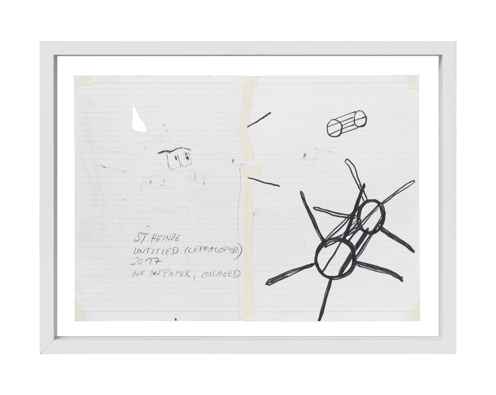 Stefanie Heinze, Untitled (Cephalopod), 2017