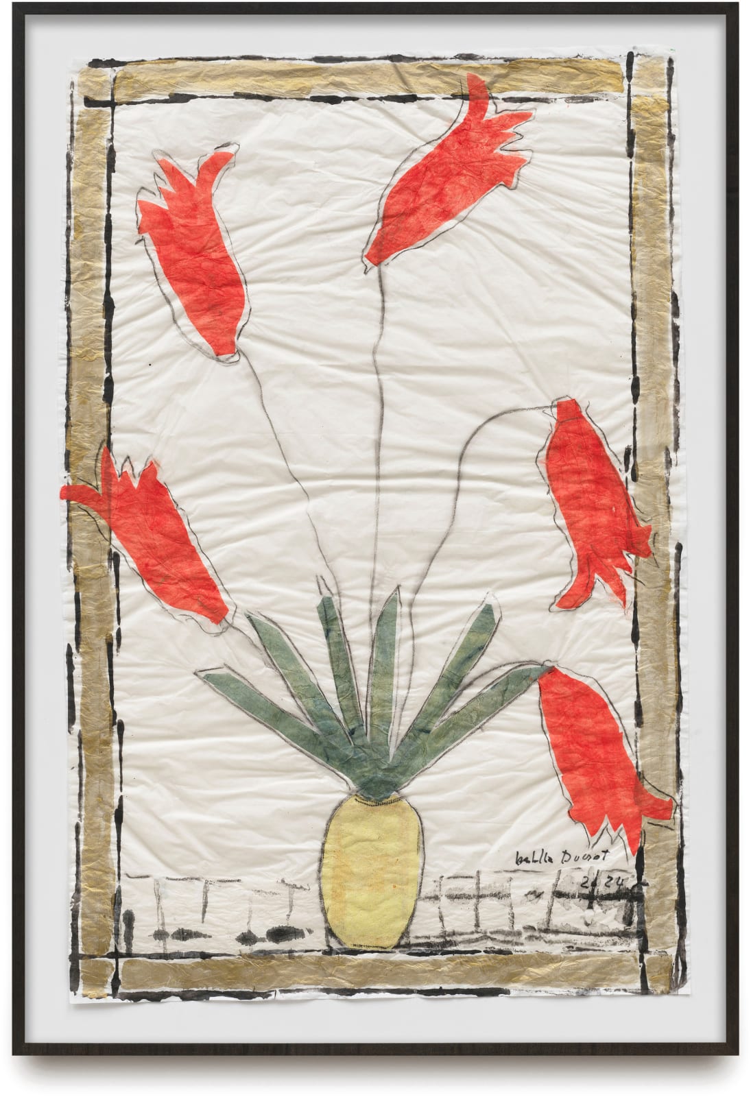 Isabella Ducrot, Red Tulips, 2024