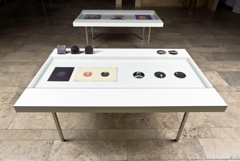 Troy Brauntuch, Three rubber stamps for Three Effects, 1976