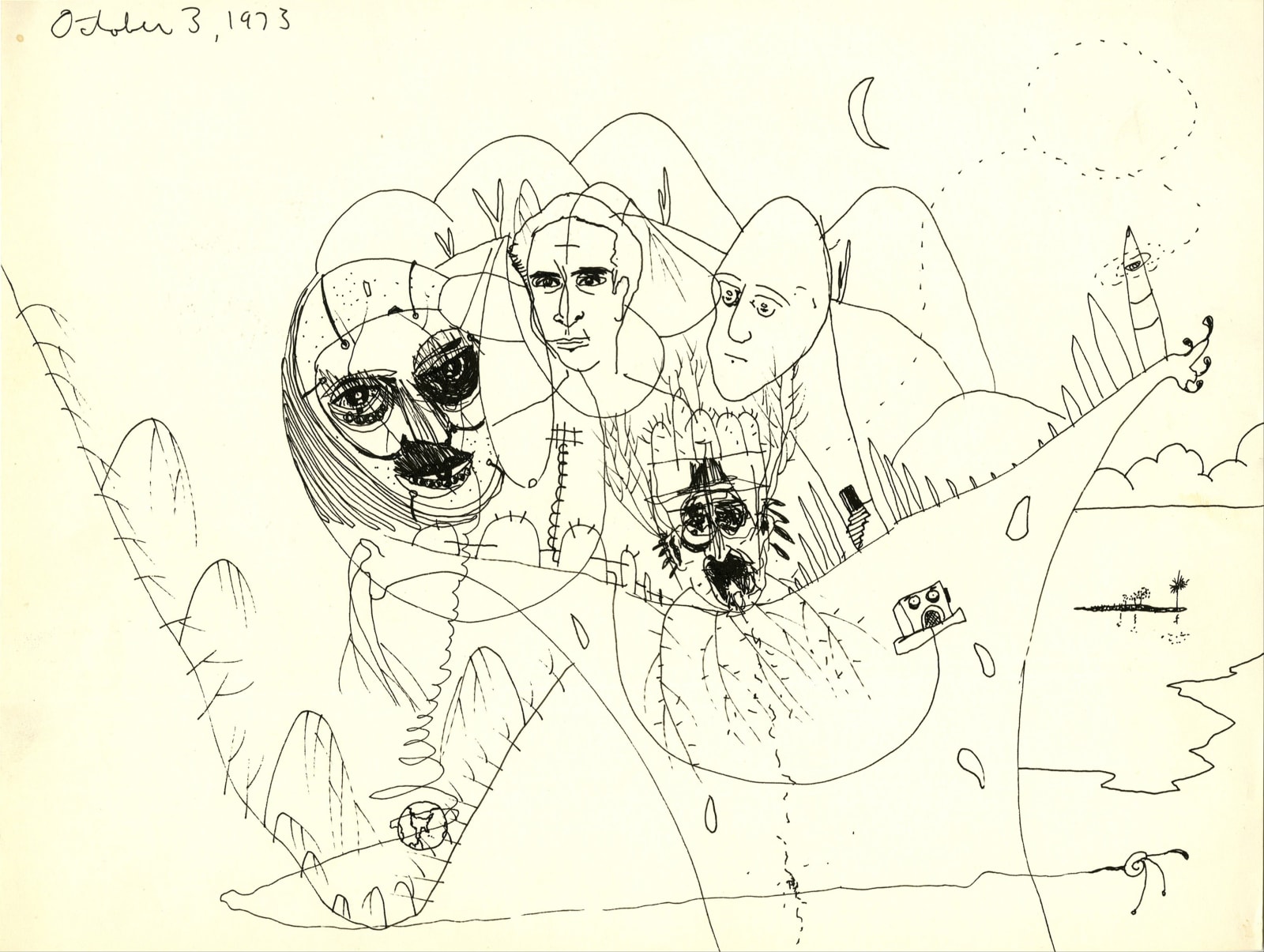 Robert Anton, October 3, 1973, 1973