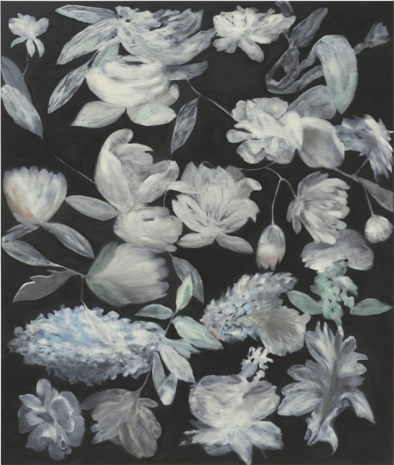 Ross Bleckner, Outside His Window, 2020