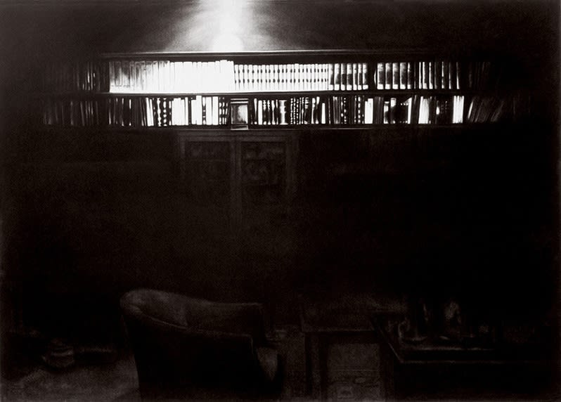 Robert Longo, Untitled (Freud Bookcase), 2012
