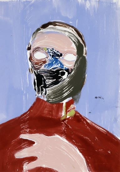 Nicola Tyson, Portrait Head #56, 2003