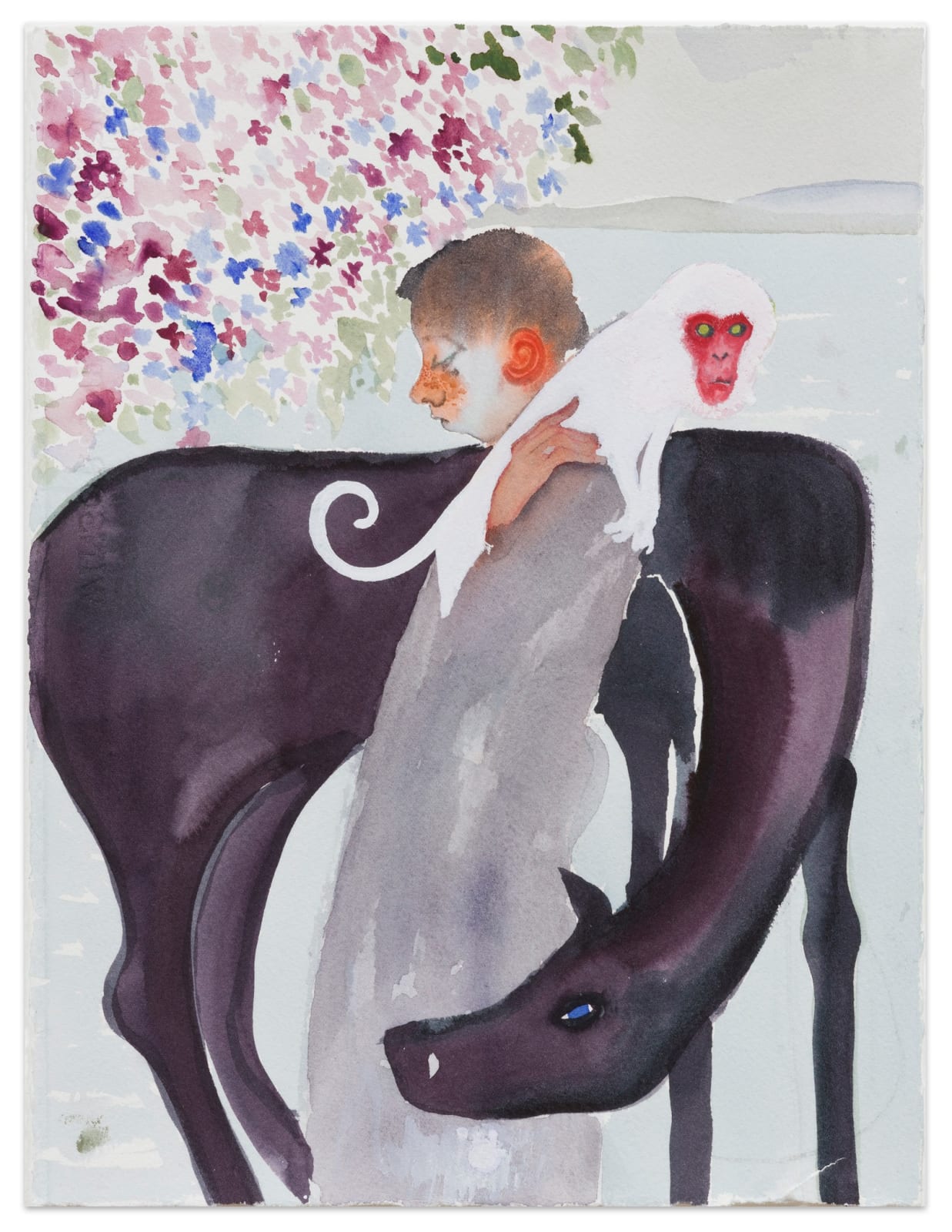 Sanya Kantarovsky, St. Francis, 2020