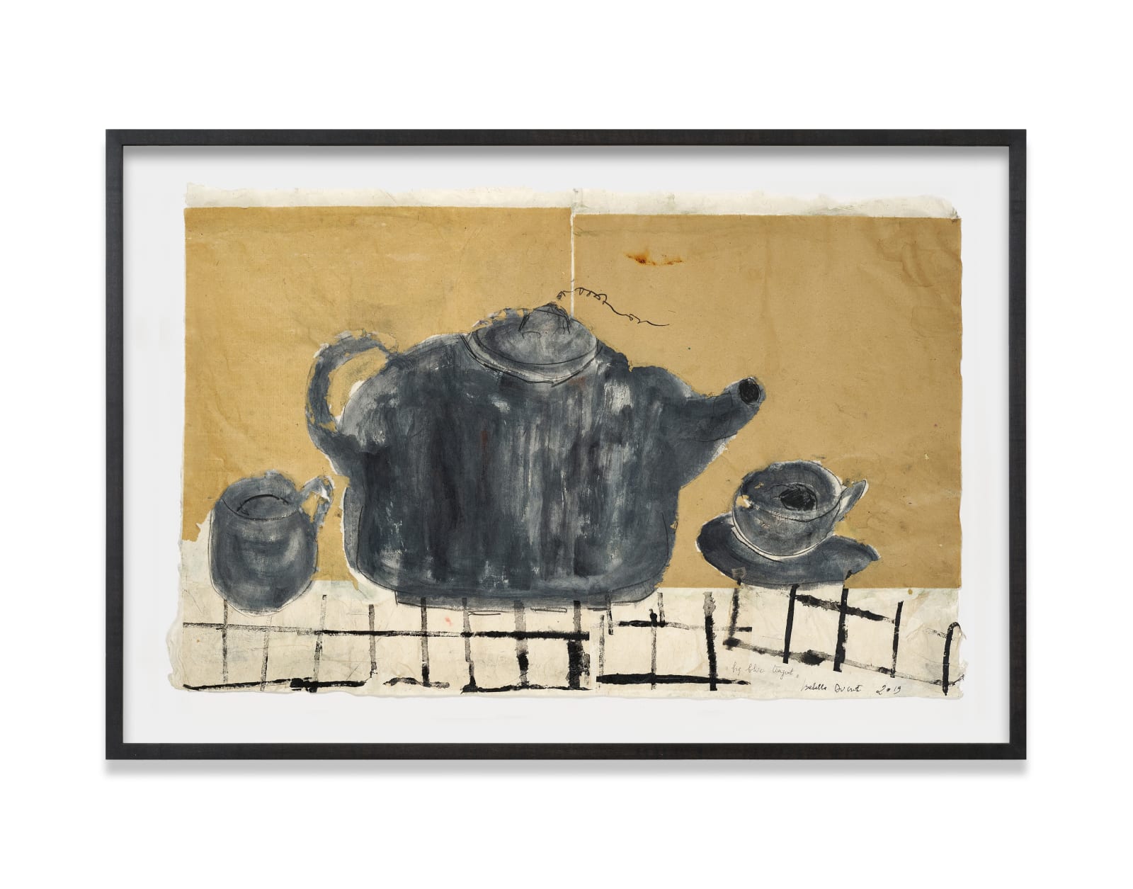 Isabella Ducrot, Big Blue Teapot, 2019