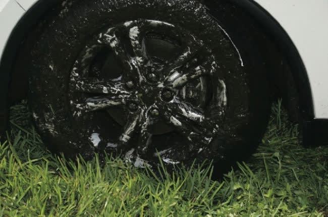 Roe Ethridge, Muck Covered Wheel, 2011