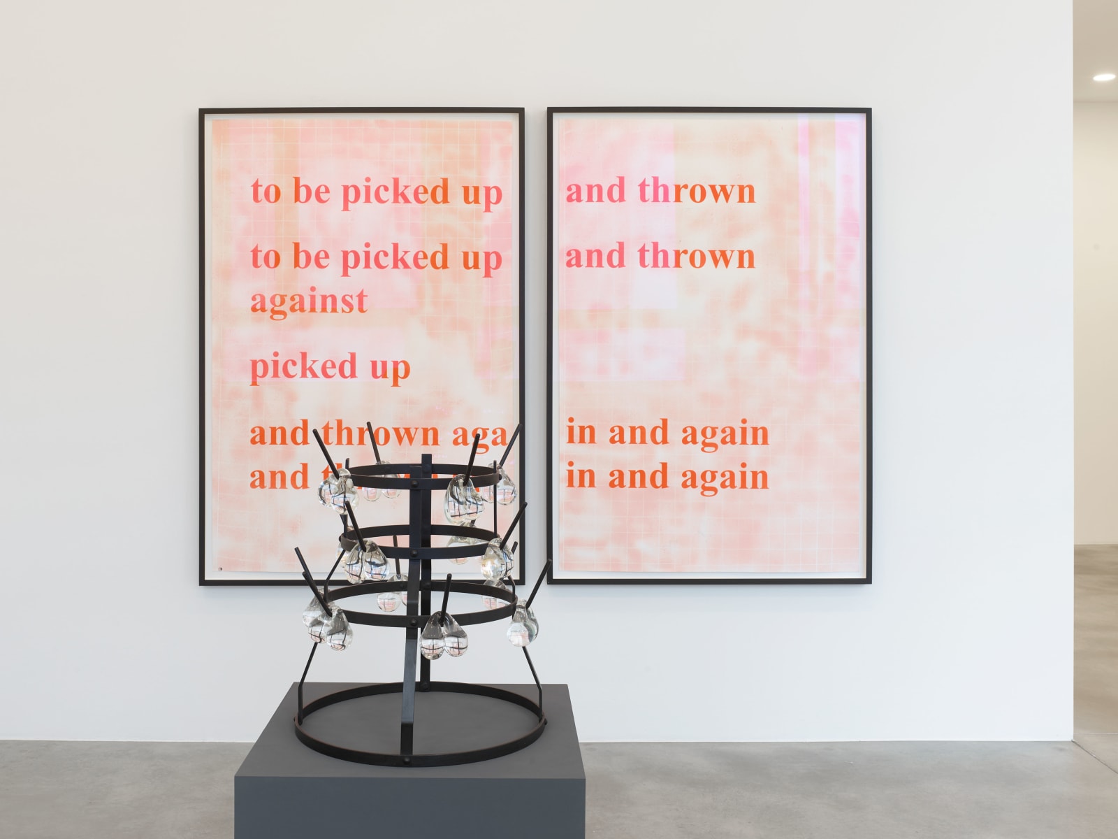 Monica Bonvicini, Fleurs du Mal (un couple), 2024