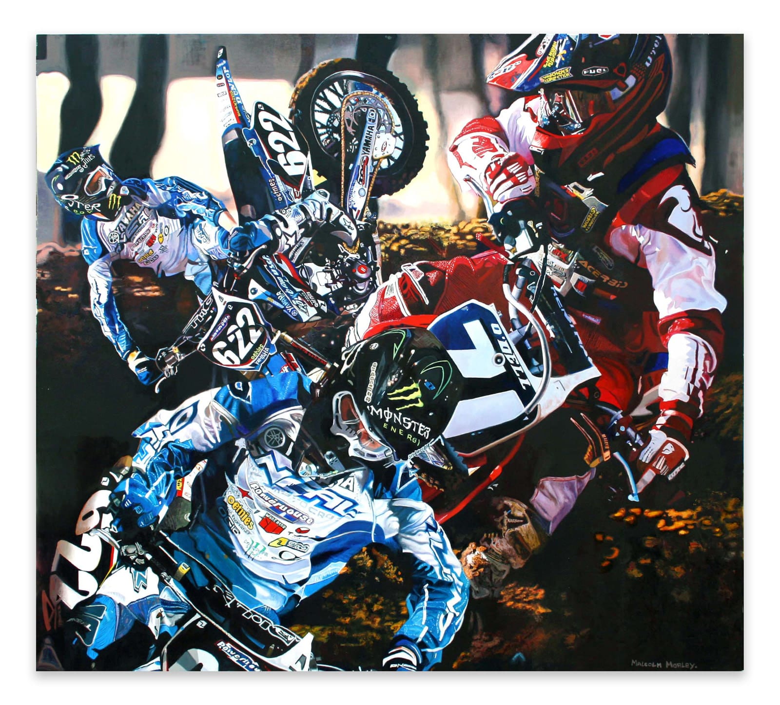 Malcolm Morley, Monster Energy, 2007