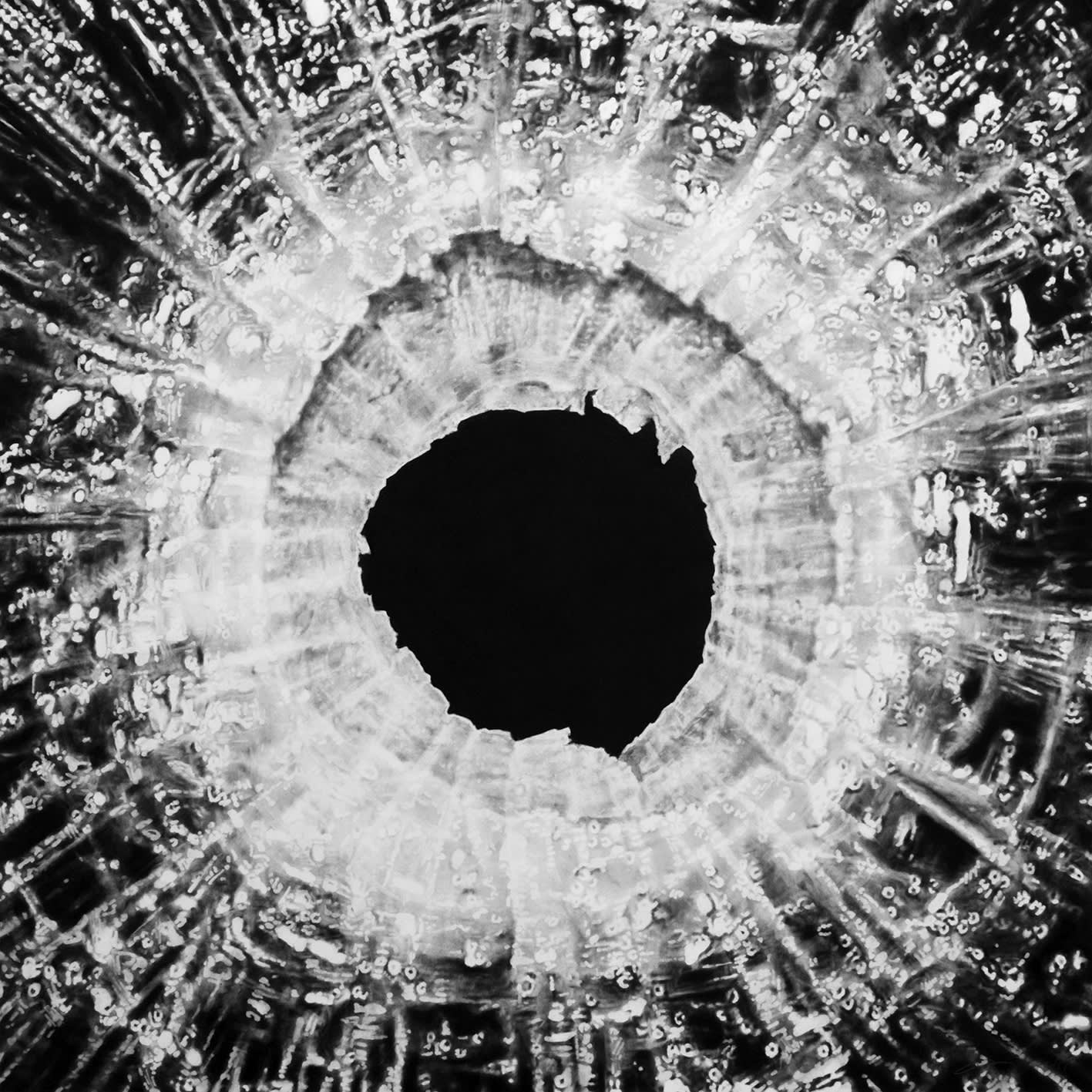 Robert Longo, Untitled (Terrorist Attack; November 2015, Paris; Homage to William Blake), 2018