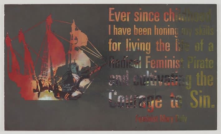 Andrea Bowers, Political Poetry - Gagosian Recycled (Prince & Daly), 2013