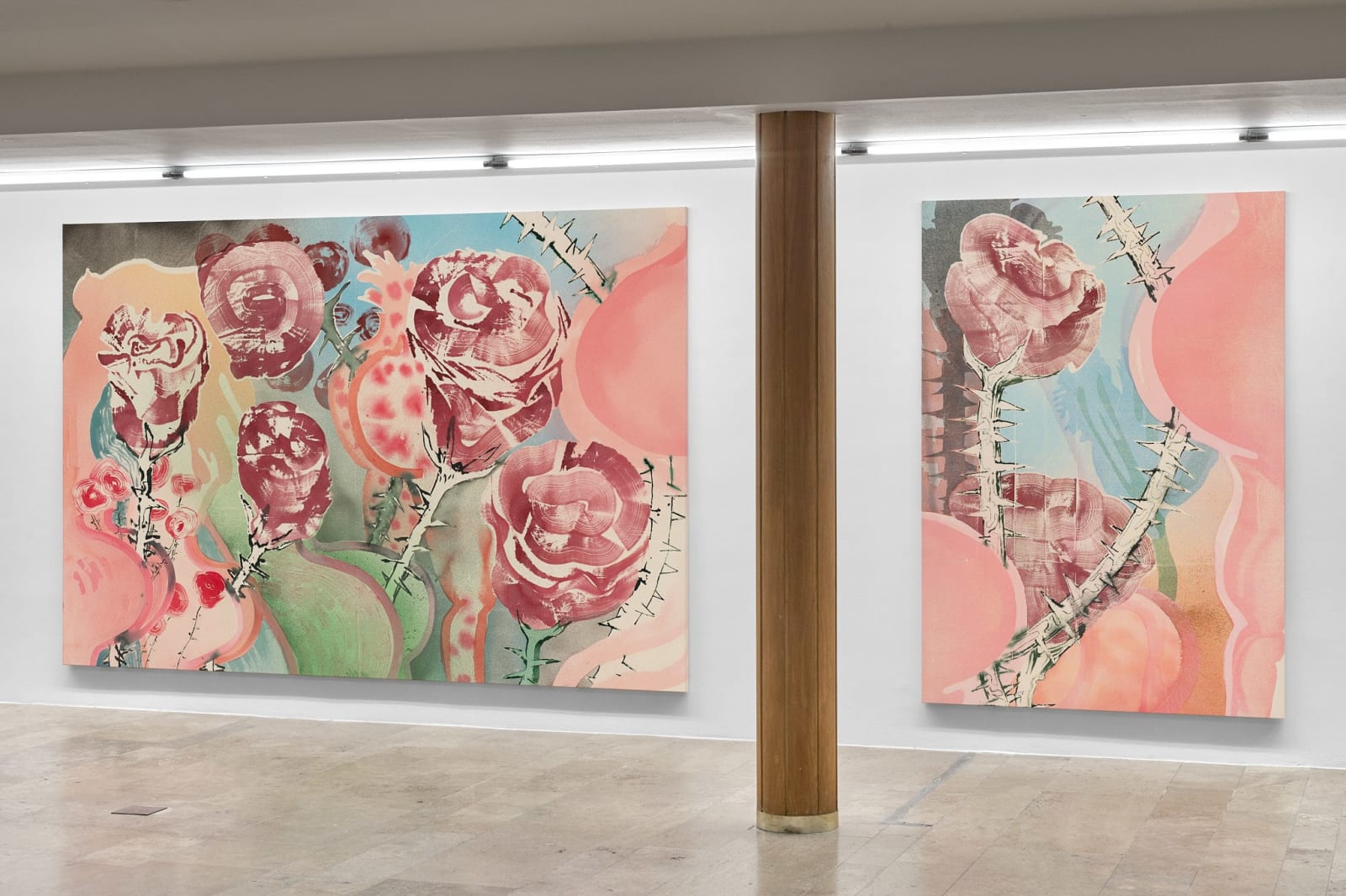 Matthew Lutz-Kinoy, Radiant Rose Garden, 2025