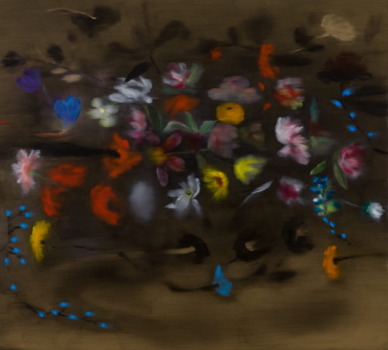 Ross Bleckner, Love and Letting Go II, 2020