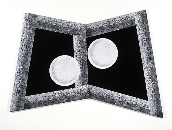 John Stezaker, Night-Watch, 1988