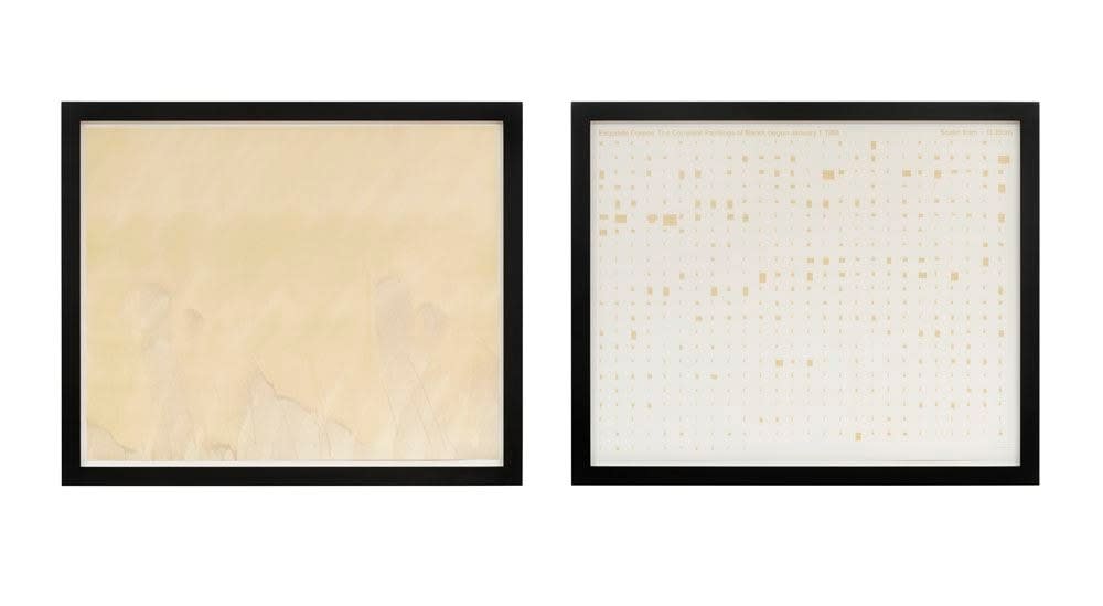 Stephen Prina, Exquisite Corpse: The Complete Paintings of Manet 252 of 556, Enfant dans les Fleurs (Jacques Hoschedé) II, (Child among the Flowers) II, 1876, Whereabouts Unknown, October 8, 2017