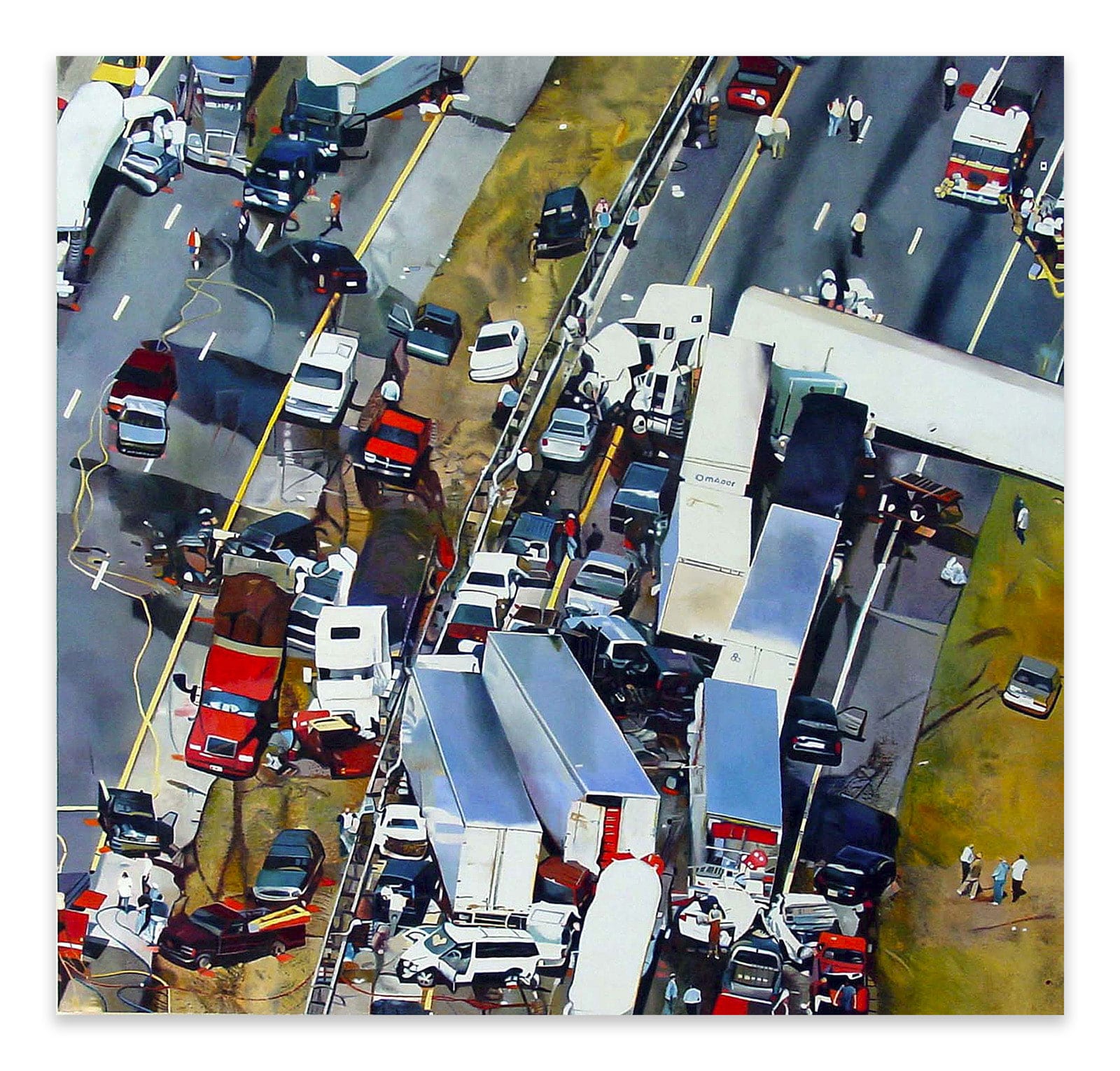 Malcolm Morley, Theory of Catastrophe, 2004