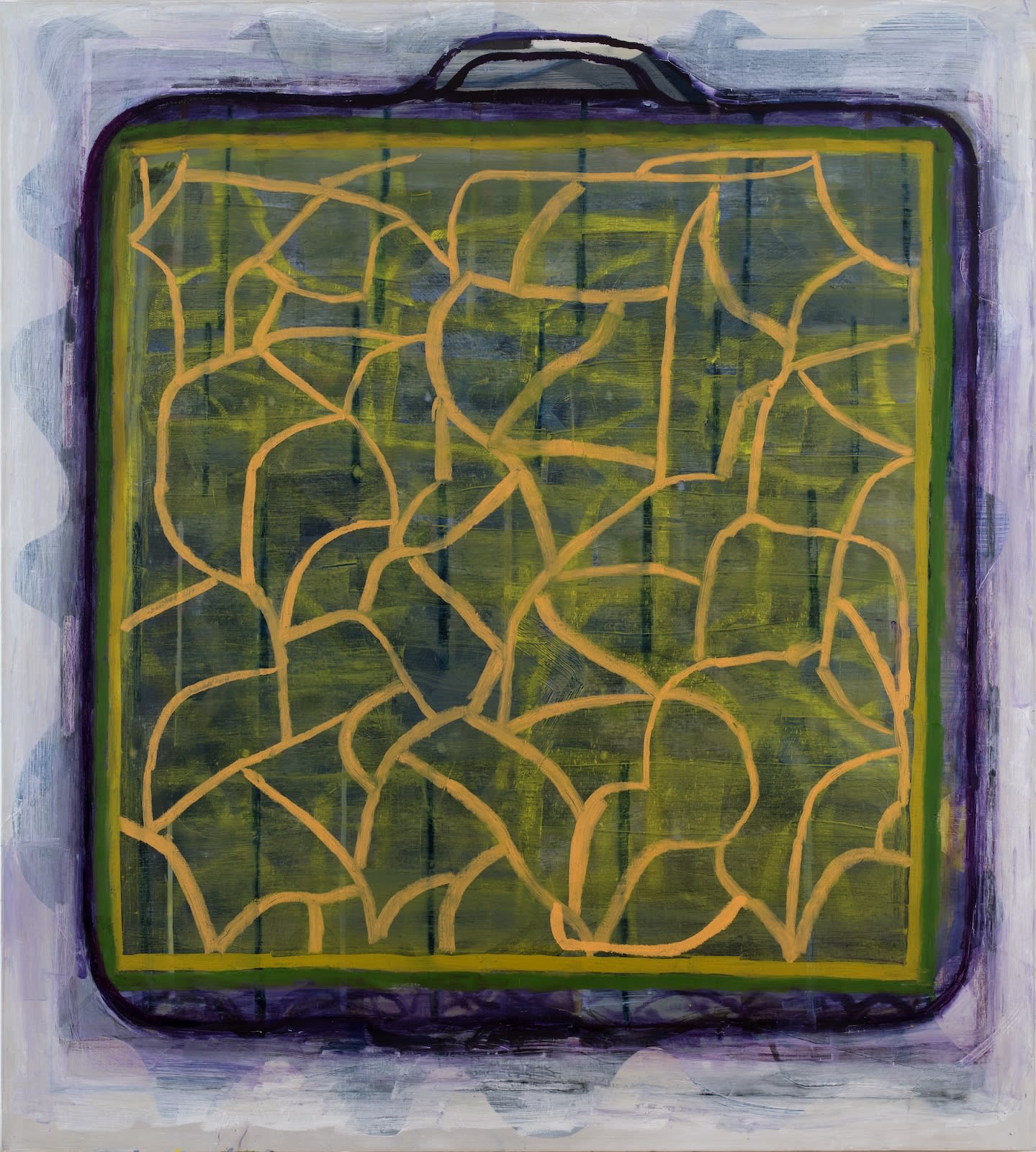 Amy Sillman, Lunchbox, 2021