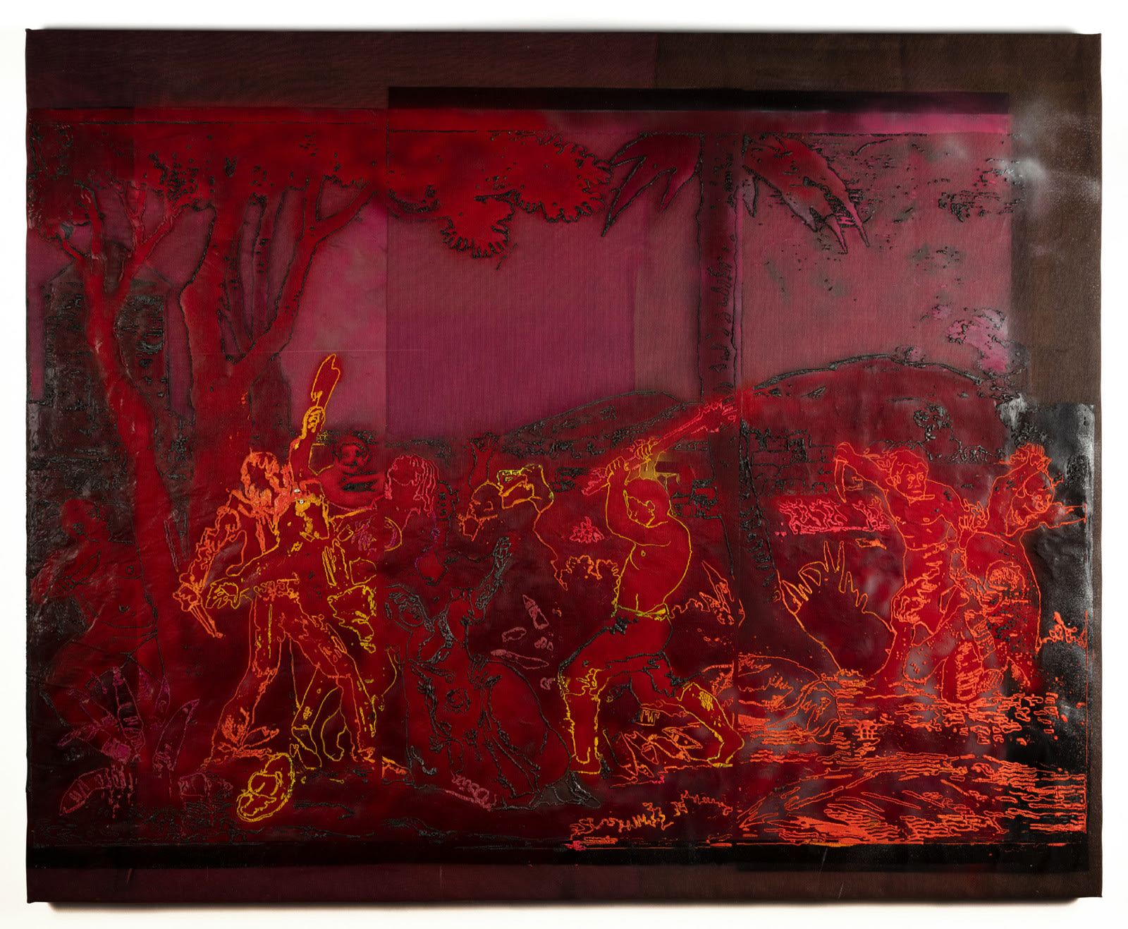 Austin Martin White, Untitled (Massacre des Blancs par les Noirs), 2020