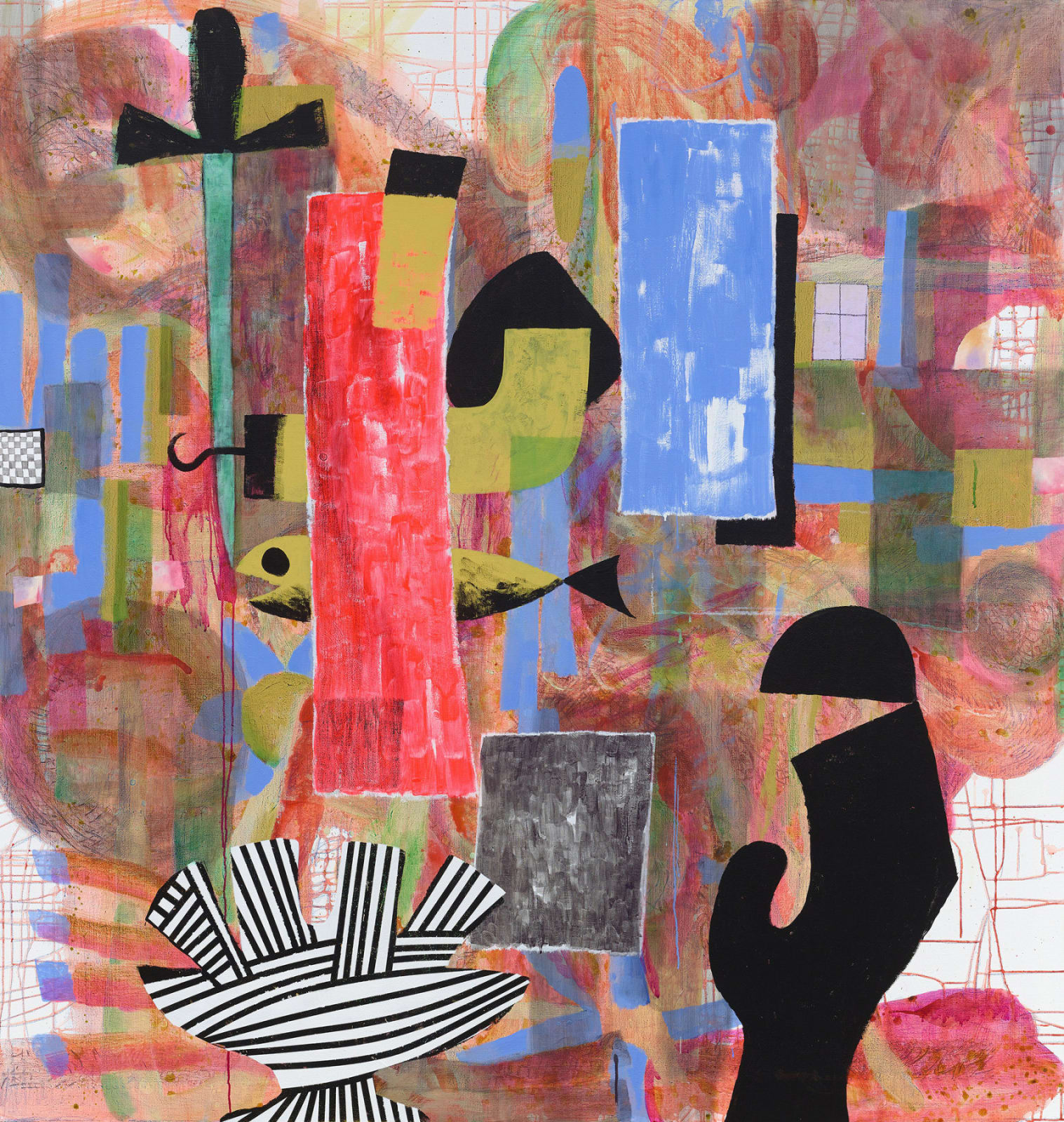 Charline von Heyl, Pirate’s Grave, 2021