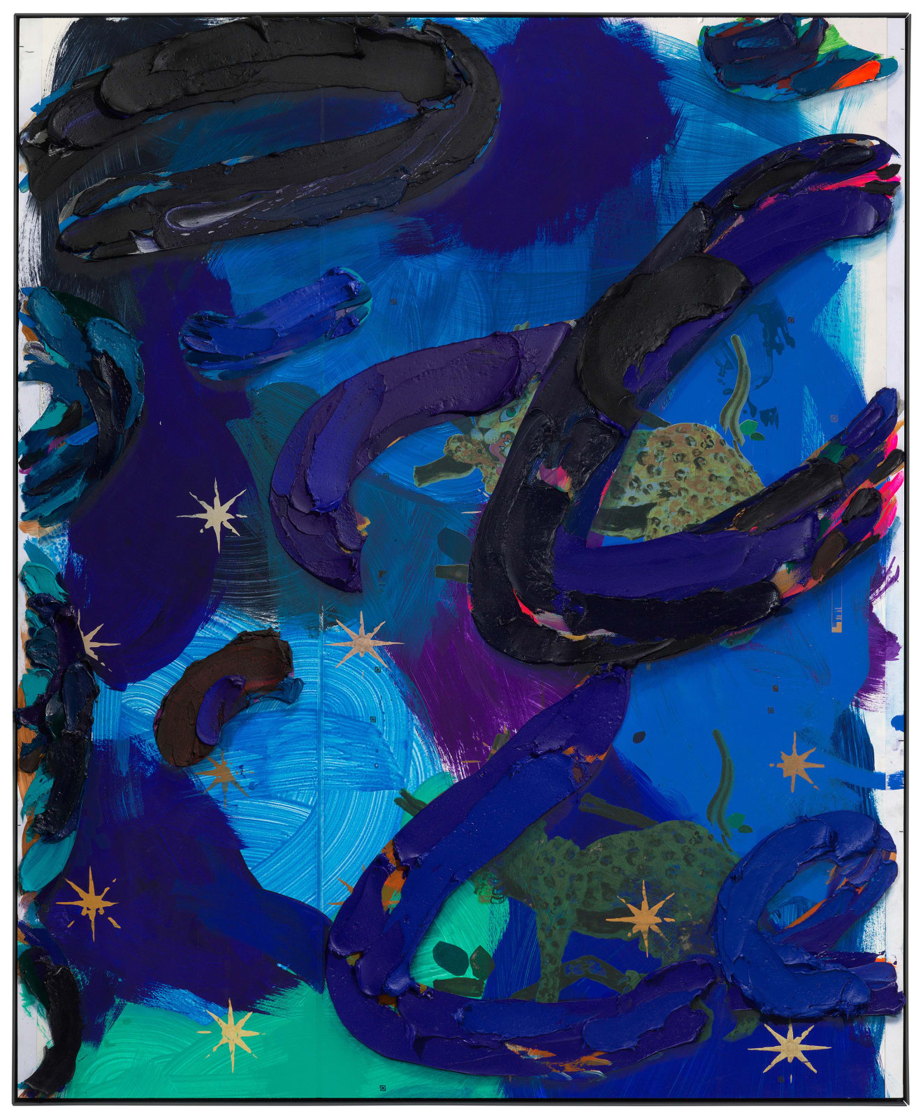 Laura Owens, Untitled, 2022