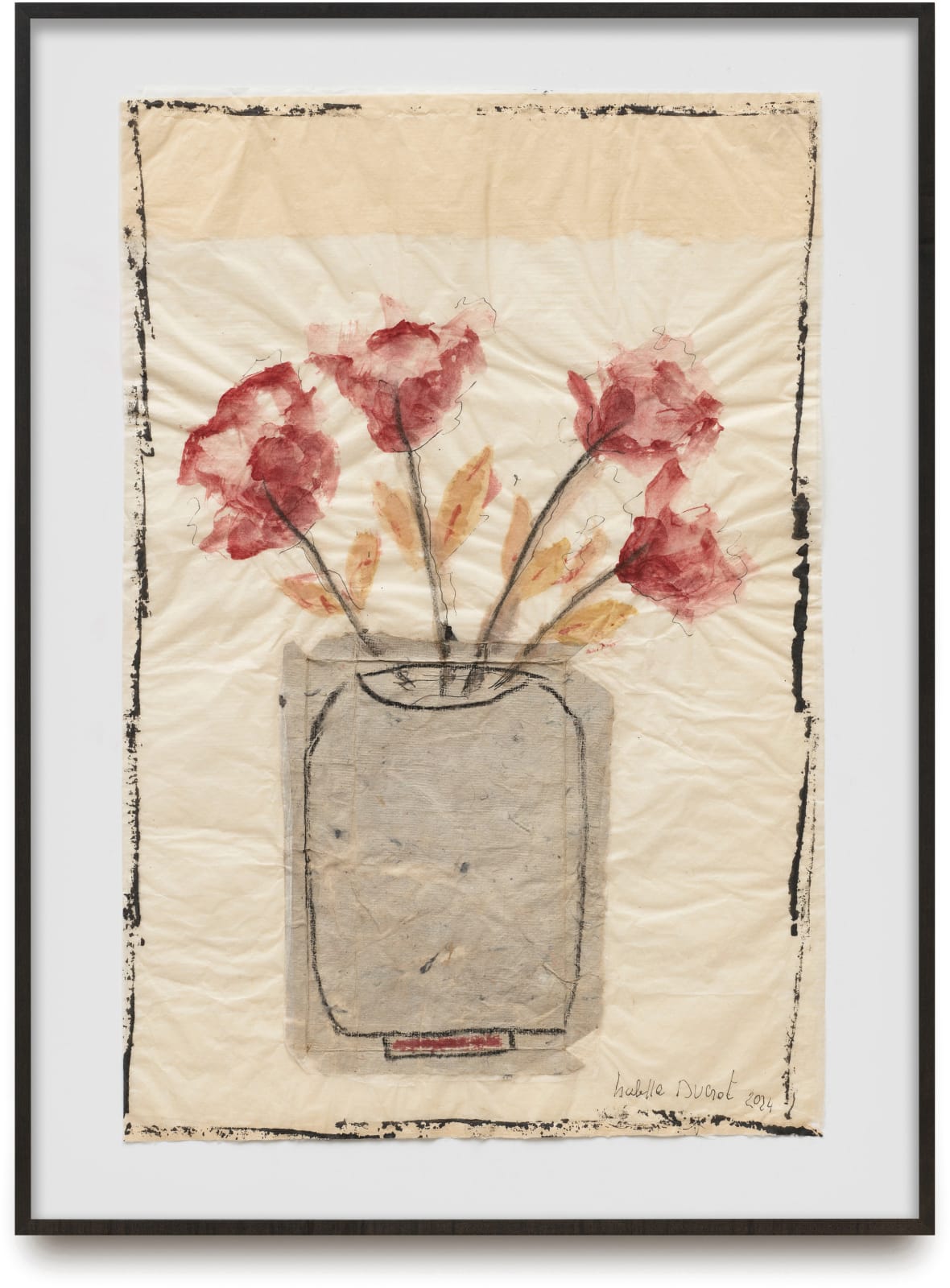 Isabella Ducrot, Trembling Red Flowers III, 2024