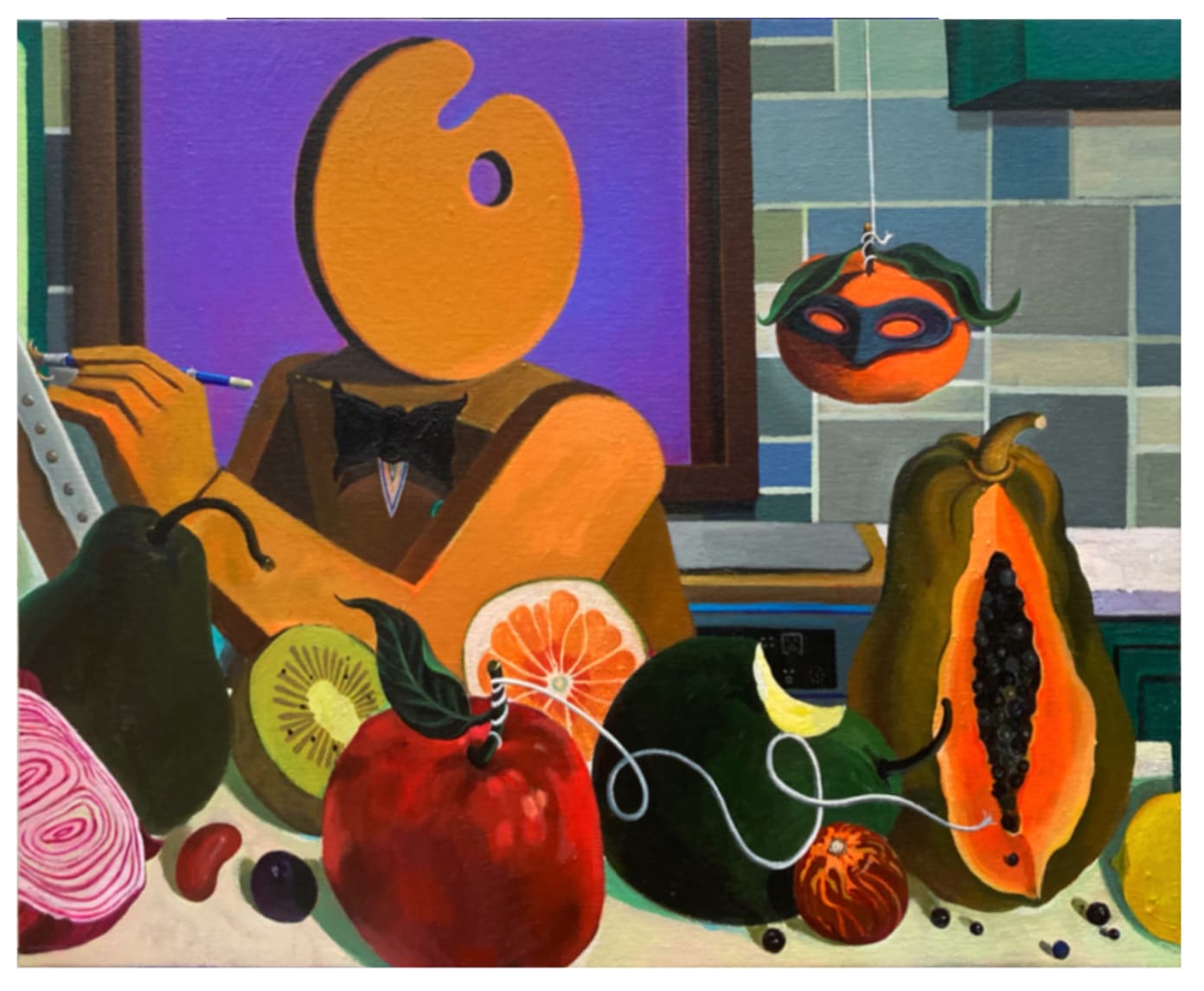 Cai Zebin 蔡泽滨, Still Life 静物写生, 2021