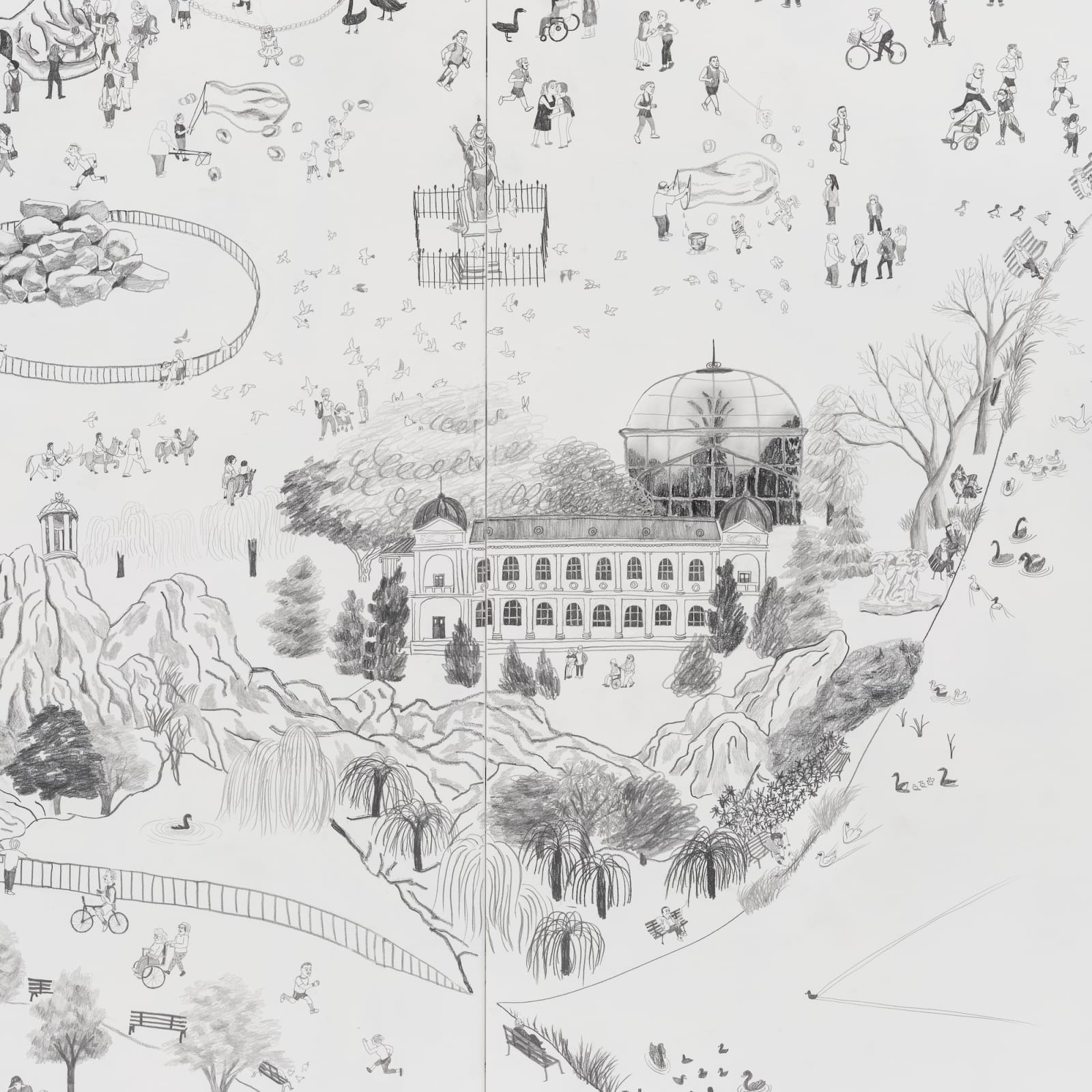 Huang Hai-Hsin 黄海欣, French Park, 2020