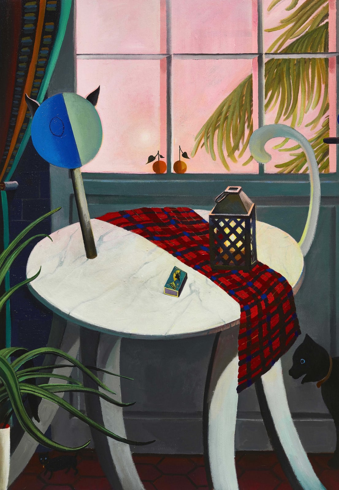 Cai Zebin 蔡泽滨, Fictional Image - Cat Table 编造的形象—猫桌, 2020