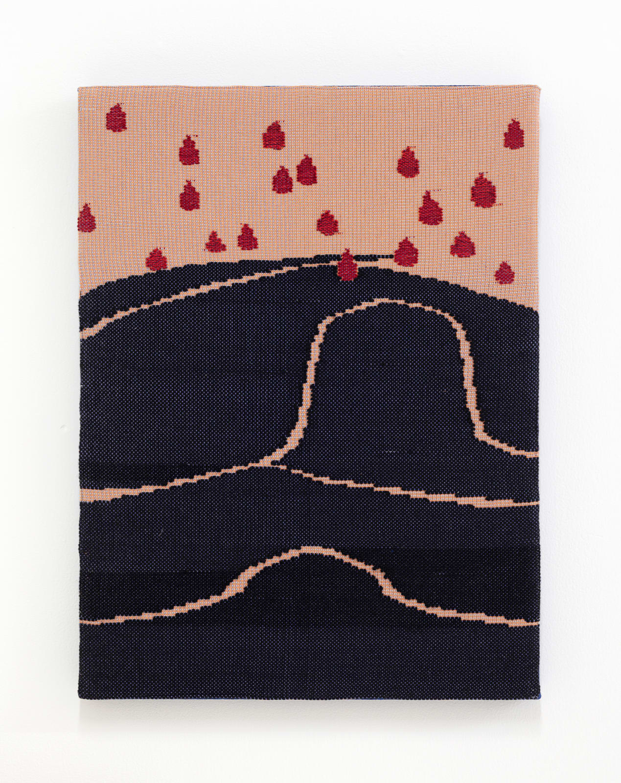 Miranda Fengyuan Zhang 张丰渊, Untitled (Red Raindrop) 无题（红雨）, 2020