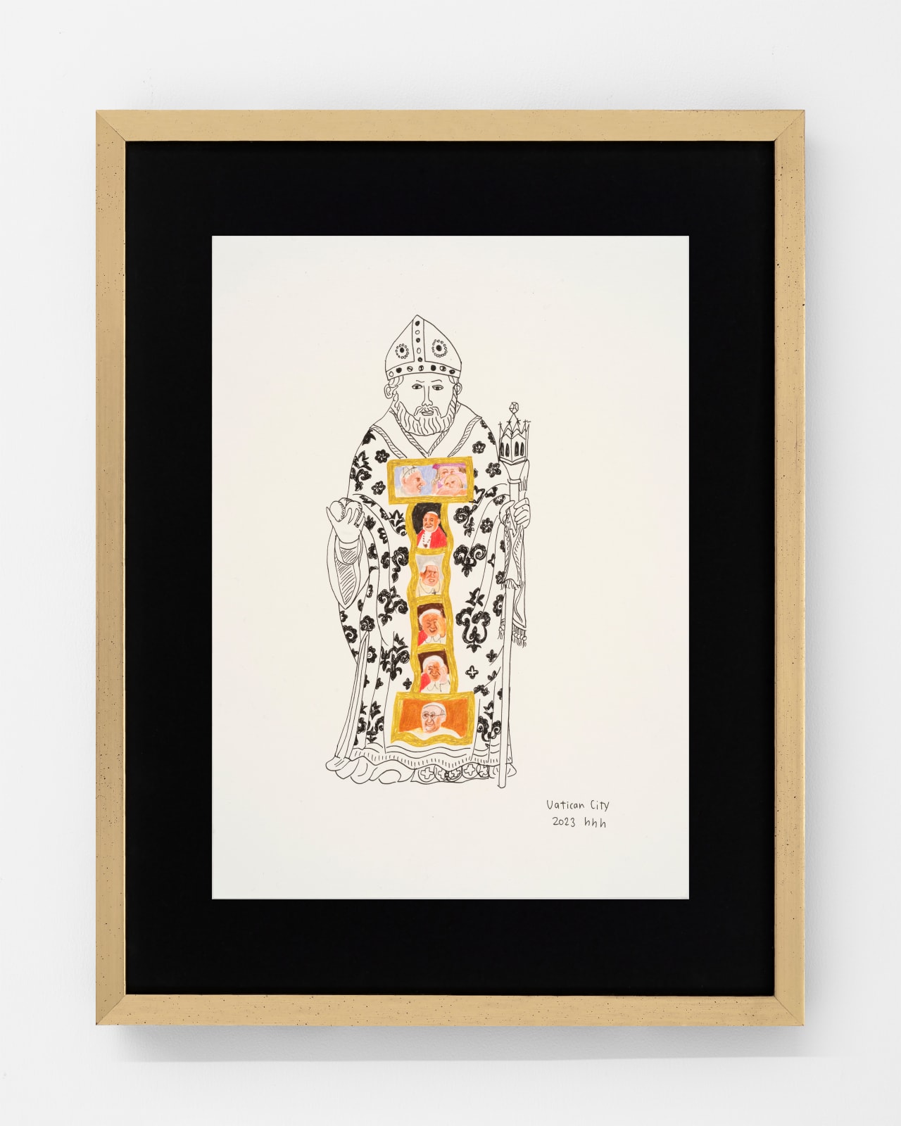 Huang Hai-Hsin 黄海欣, Pope Fashion #4 教皇时尚#4, 2023