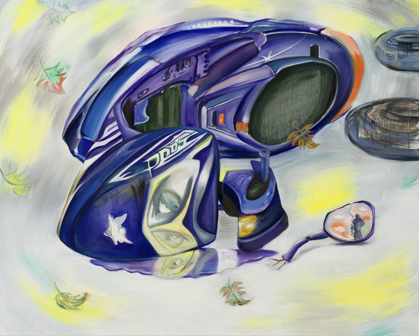 Yan Xinyue 闫欣悦, Heartbroken Motorbike #1 伤心摩托车#1, 2020