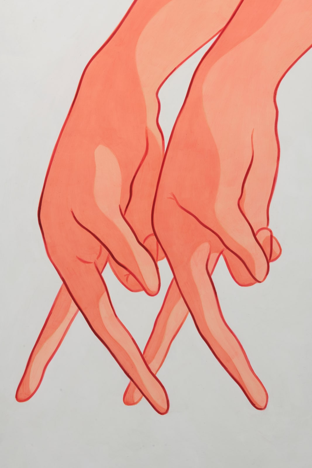 Ivy Haldeman 艾薇·海德曼, Double Hands, Stride Left, Front Index, Back Middle Cross 双手，阔步向左，食指在前，中指交叉在后, 2023