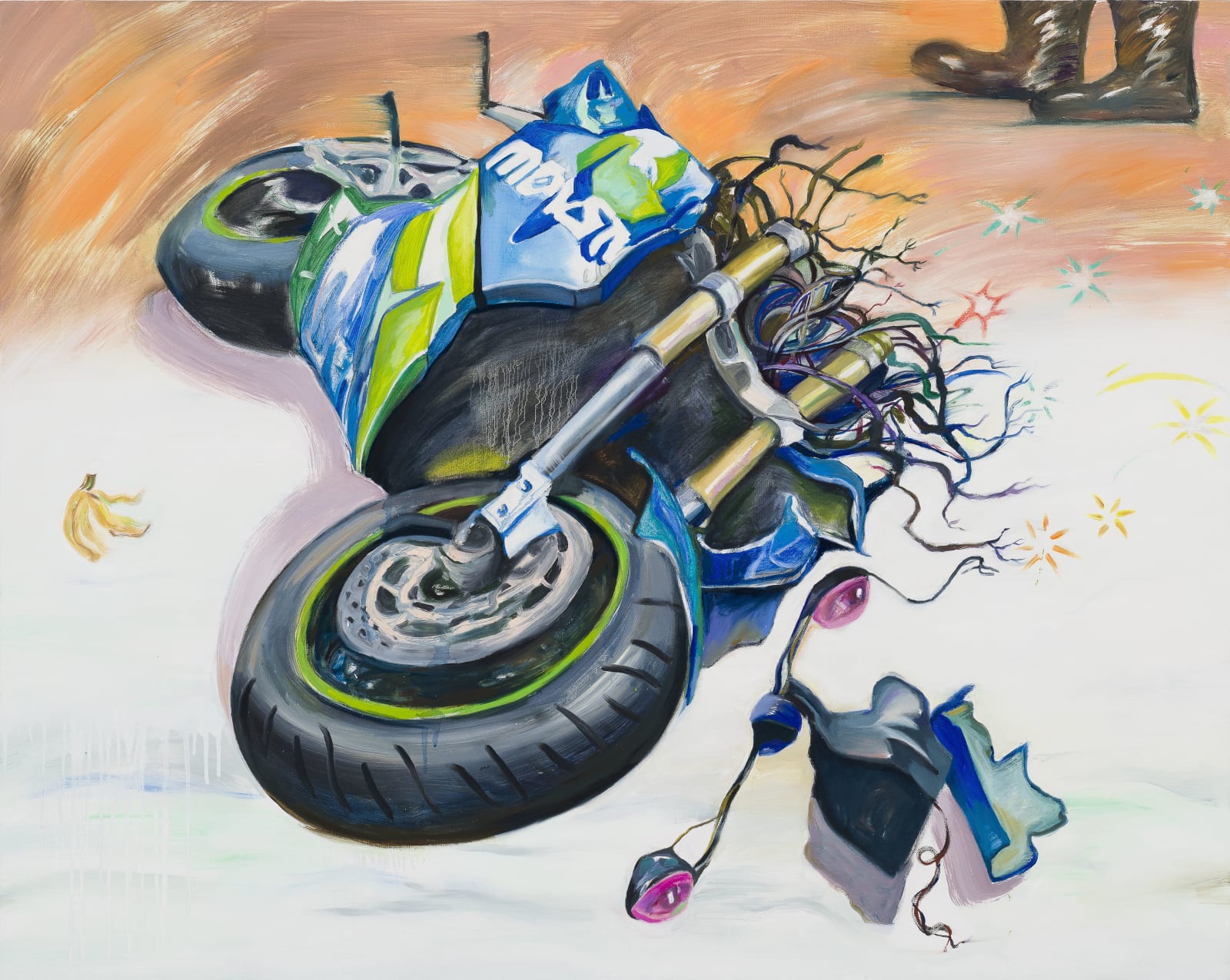 Yan Xinyue 闫欣悦, Heartbroken Motorbike #2 伤心摩托车#2, 2020