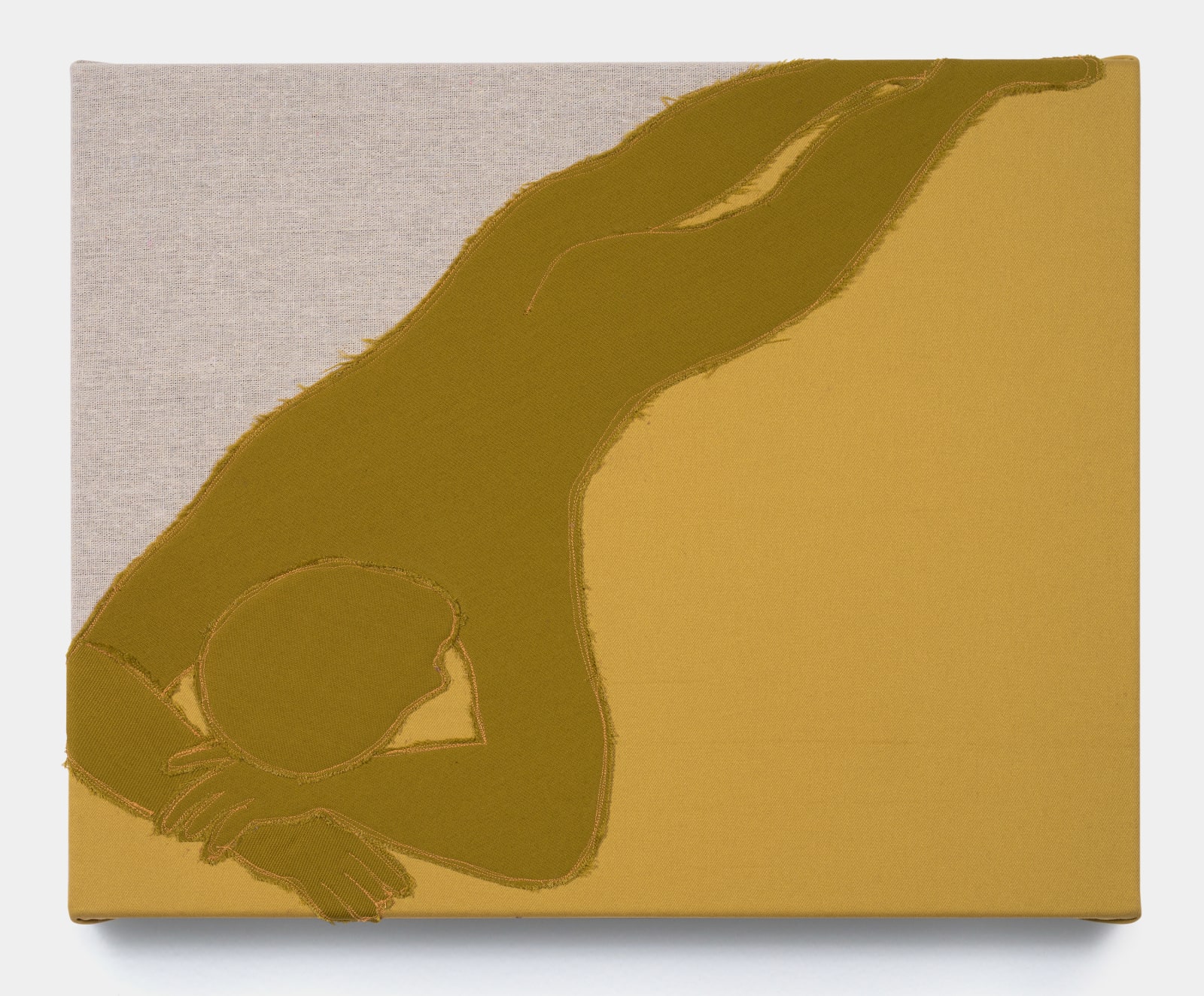 Alessandro Teoldi 亚历山德罗·泰尔迪, Sleeper (Yellow) 睡觉的人（黄色）, 2023