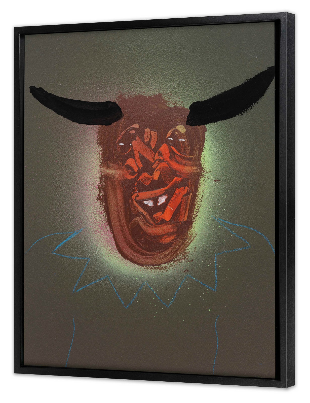 Curtis Talwst Santiago 柯蒂斯·塔尔沃斯特·圣地亚哥, Untitled (from the series Jab Jab Posse) 无题（嘉年华恶魔团系列）, 2022