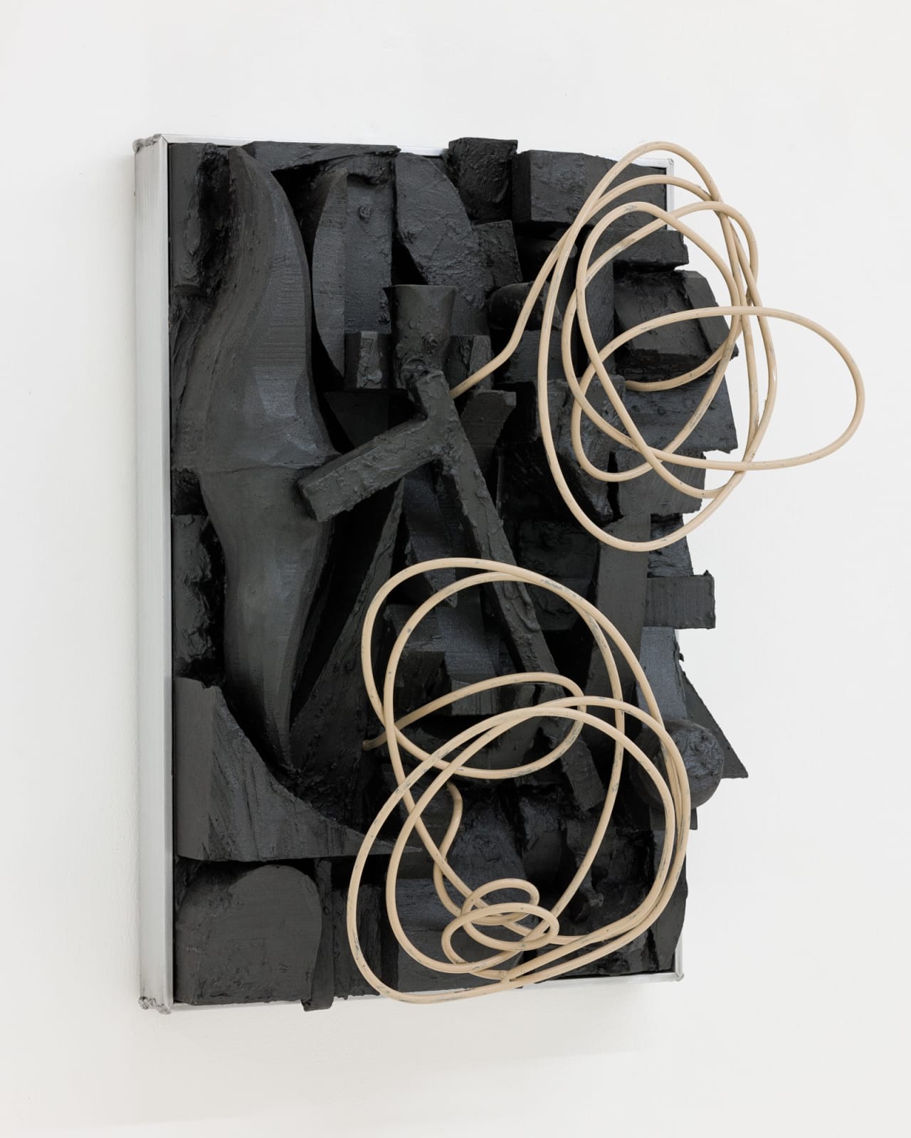 Douglas Rieger 道格拉斯·莱杰, Composition in Wood and Steel 4 钢与木的谱写4, 2022