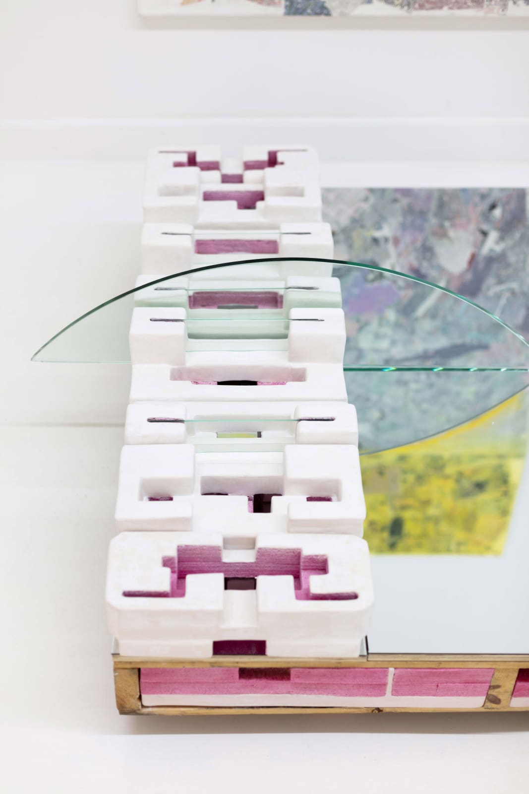 Leelee Chan 陳麗同, Pallet in Repose (Portal) 凝伫之盘（引道）, 2019