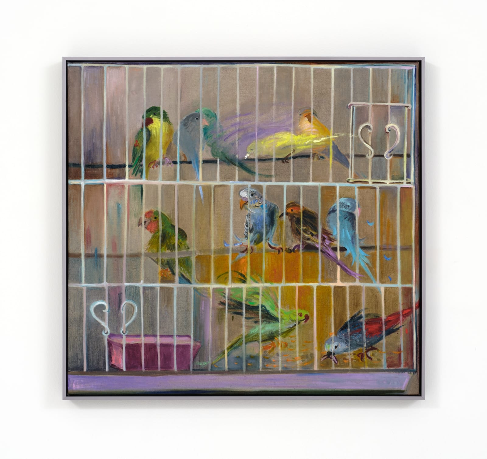 Yan Xinyue 闫欣悦, Birds in the cage 笼中鸟, 2024