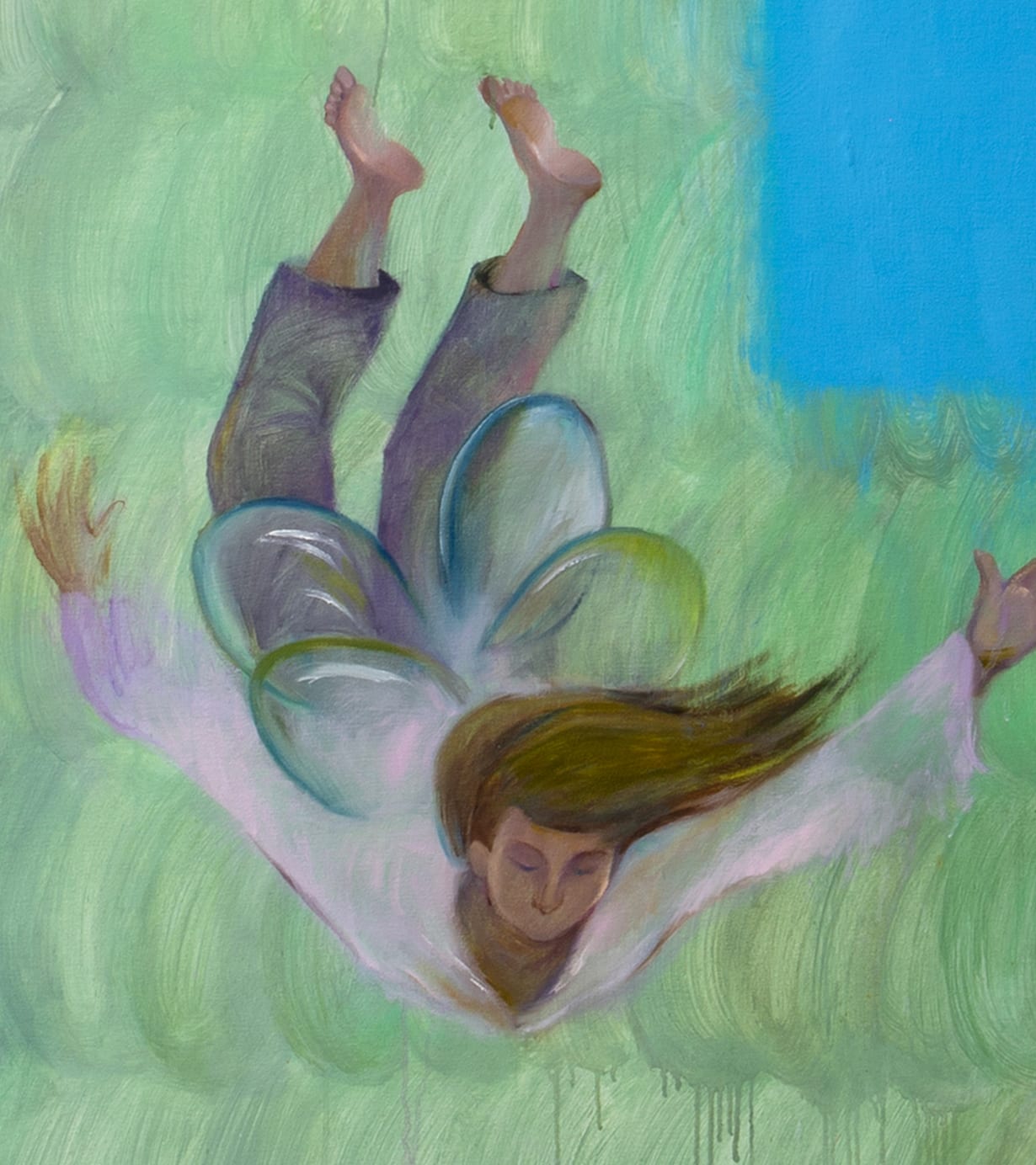 Yan Xinyue 闫欣悦, Dancing in the Clouds 云中飞翔, 2022