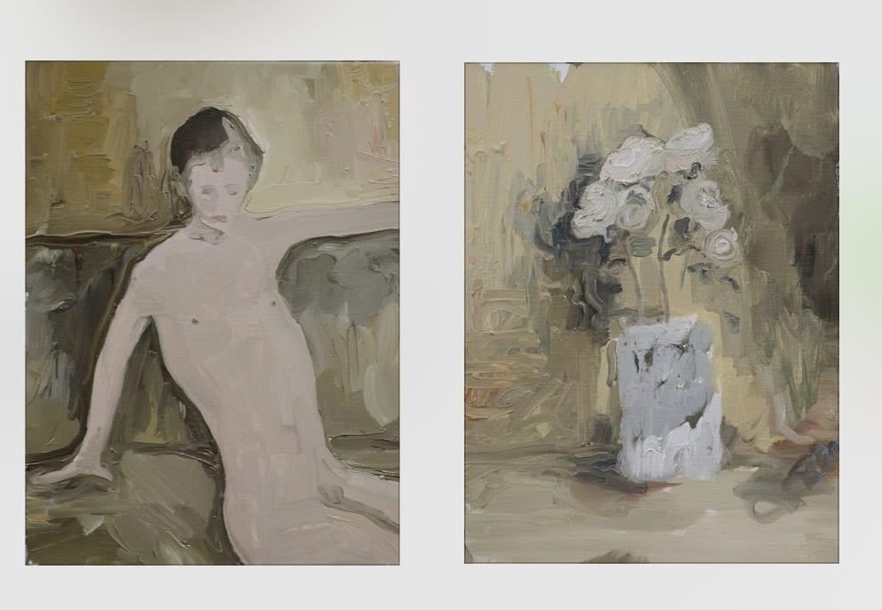 Rudy Cremonini 鲁迪·克雷莫尼尼, L'Ospite & Fiori 访客与花, 2021