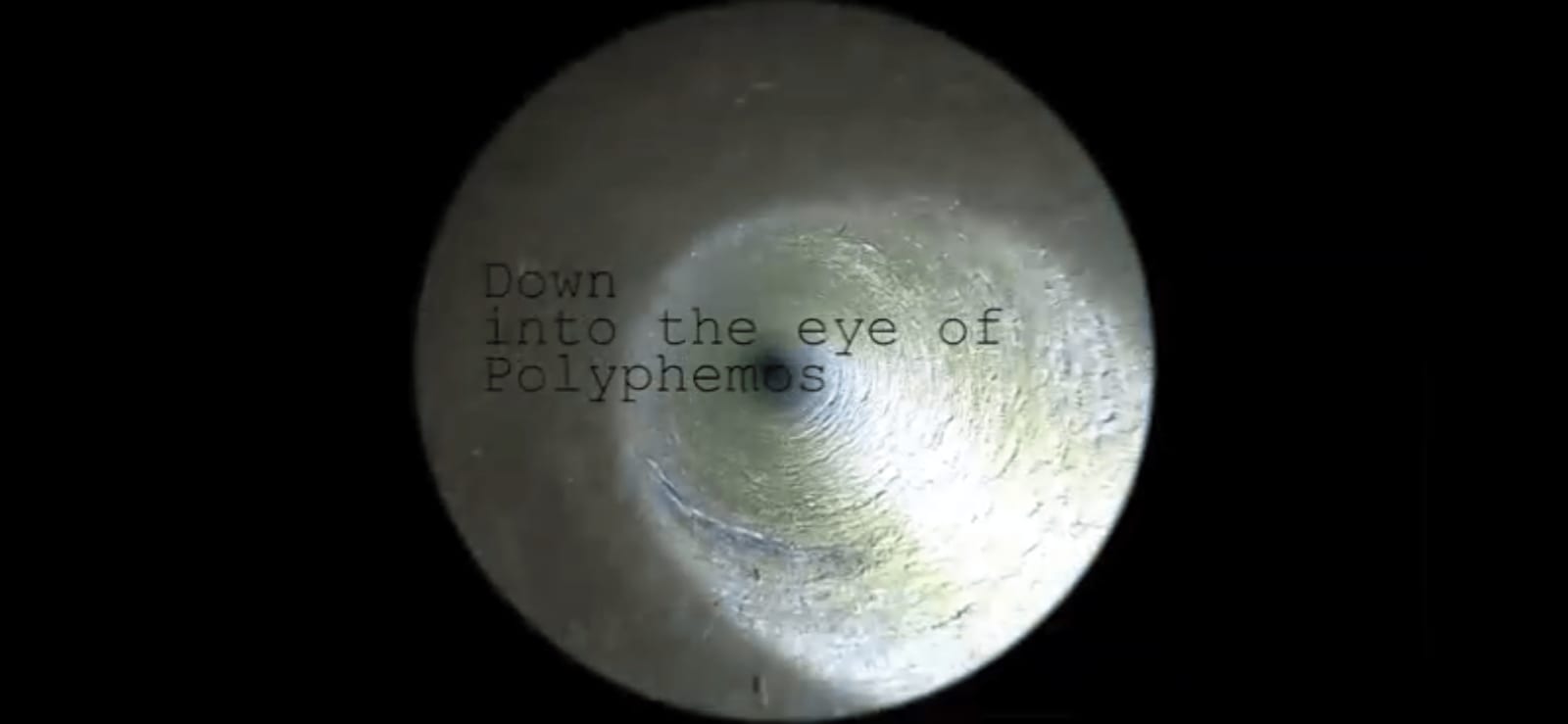 Liao Wen 廖雯, Down the Eye of Polyphemos 坠入巨人之眼, 2024