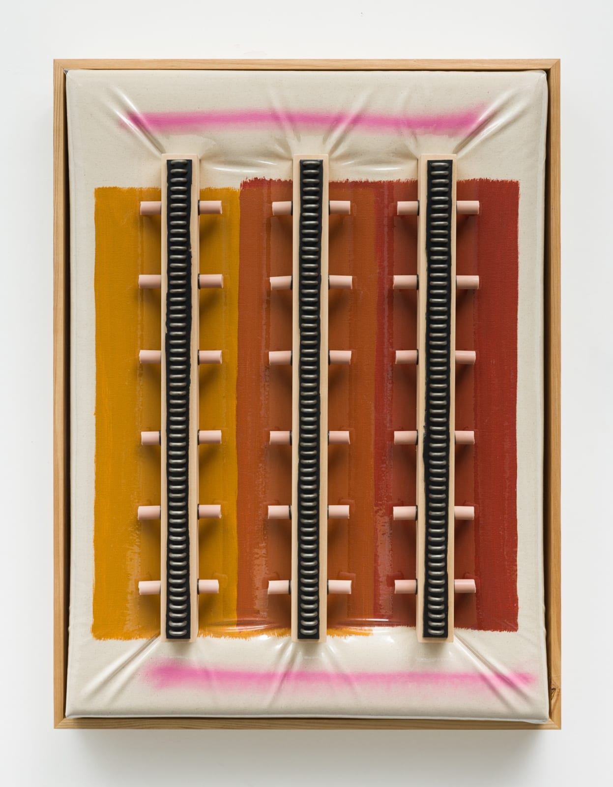 Douglas Rieger 道格拉斯·莱杰, Instrument in Red and Pink 红色和粉色器具, 2023