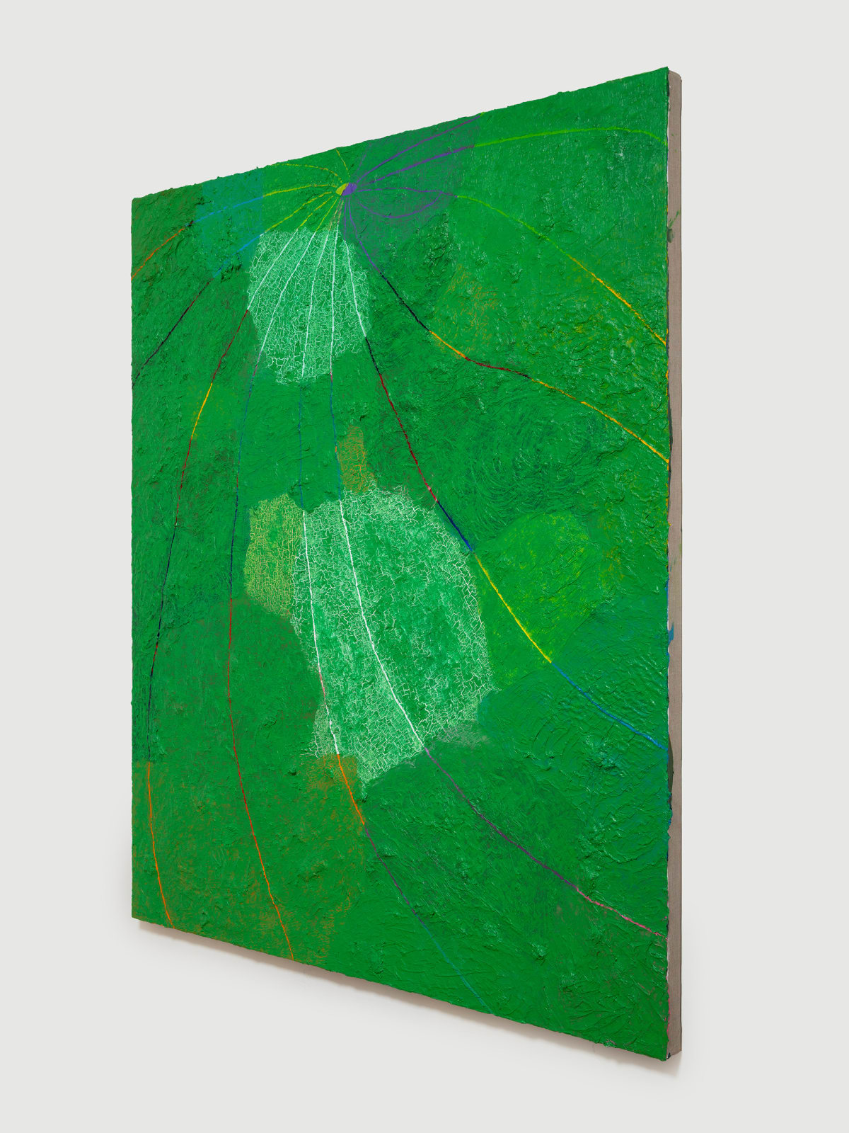 Daniel Chen 陈飞, Green Flower 绿花, 2021