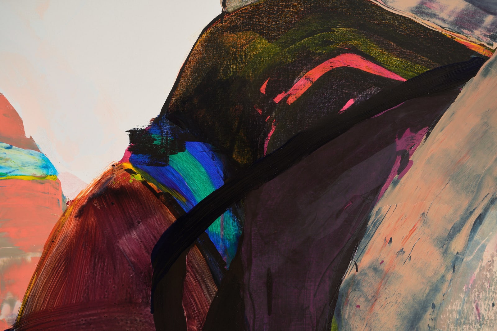 Sarah Faux 莎拉·福克斯, Bright lights and black spots 亮光与黑点, 2024