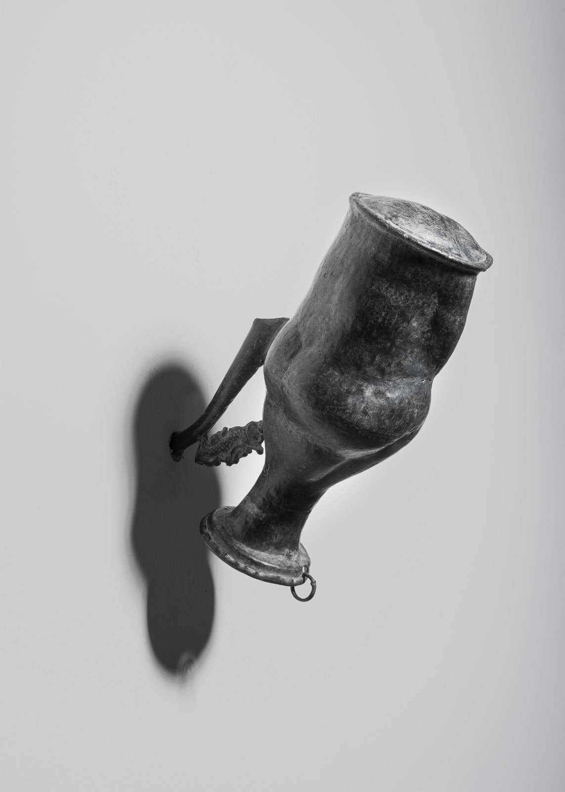 Tian Jianxin 田建新, Person on the Toilet 坐马桶的人, 2023