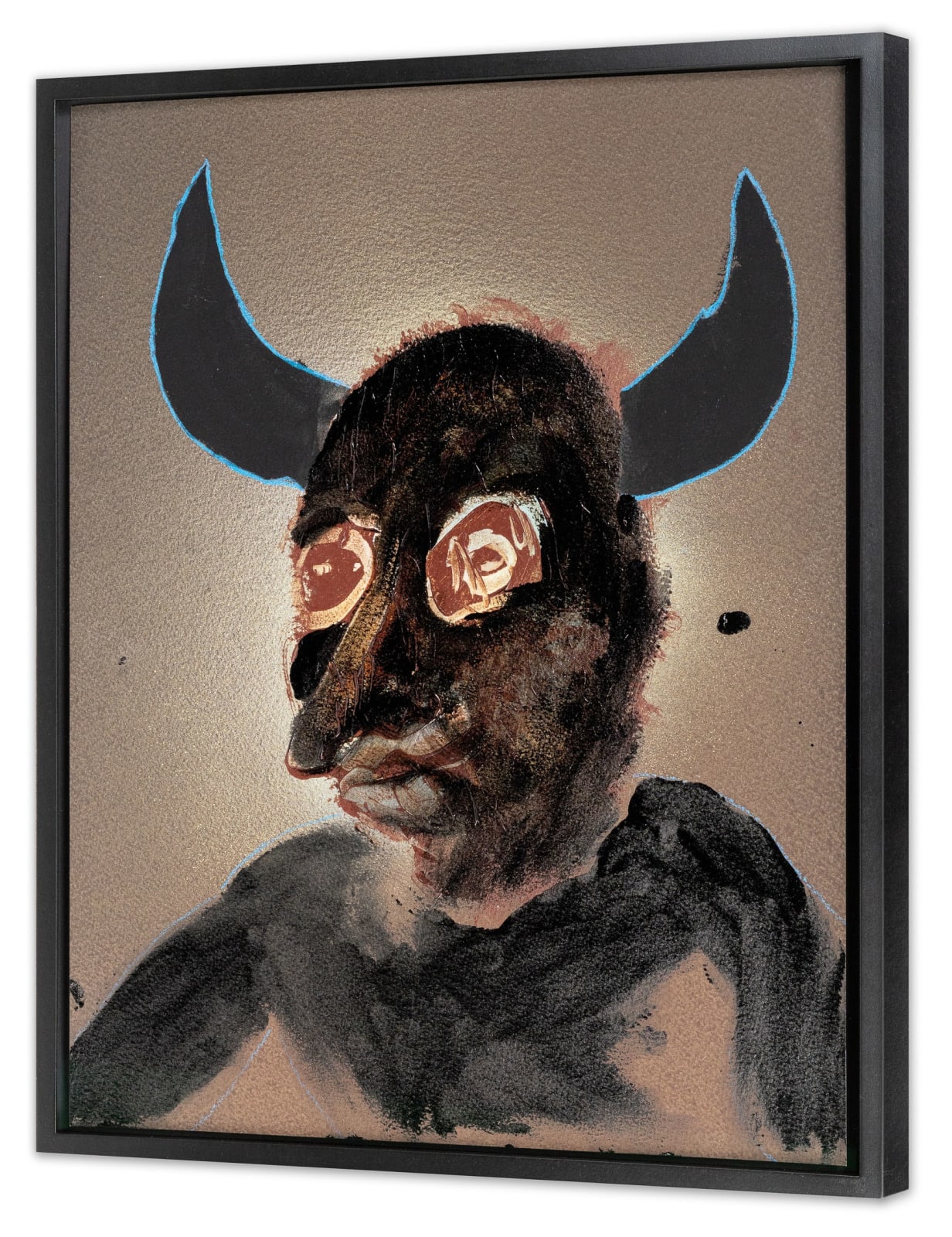 Curtis Talwst Santiago 柯蒂斯·塔尔沃斯特·圣地亚哥, Untitled (from the series Jab Jab Posse) 无题（嘉年华恶魔团系列）, 2022