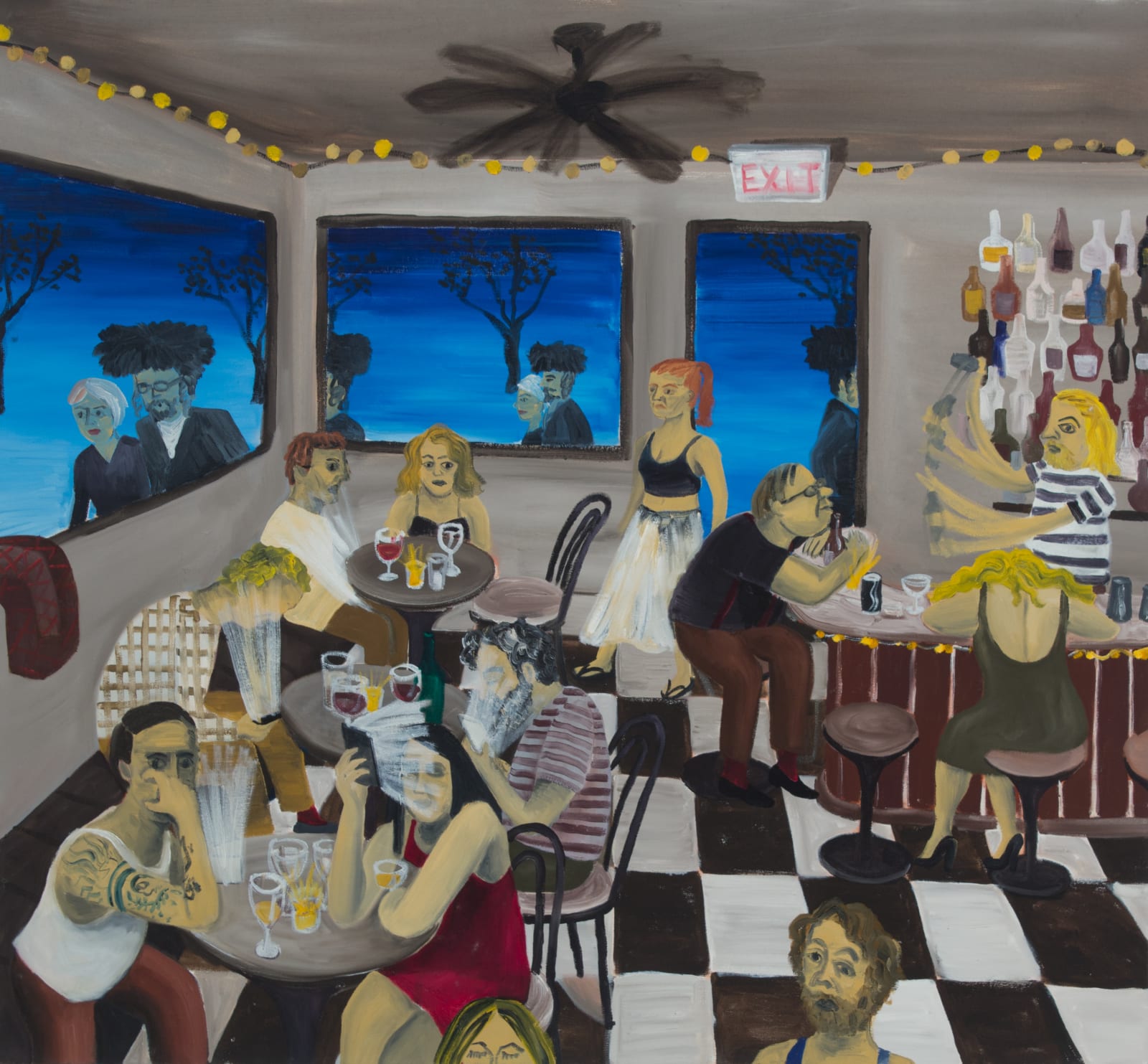 Huang Hai-Hsin 黄海欣, Clinton Hill Bar 克林顿山酒吧, 2015